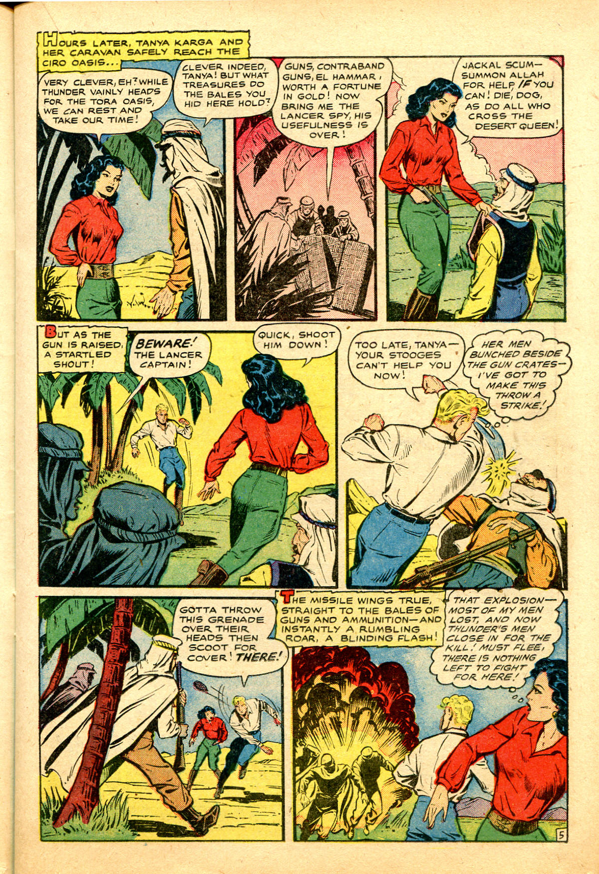 Read online Jungle Comics comic -  Issue #137 - 21