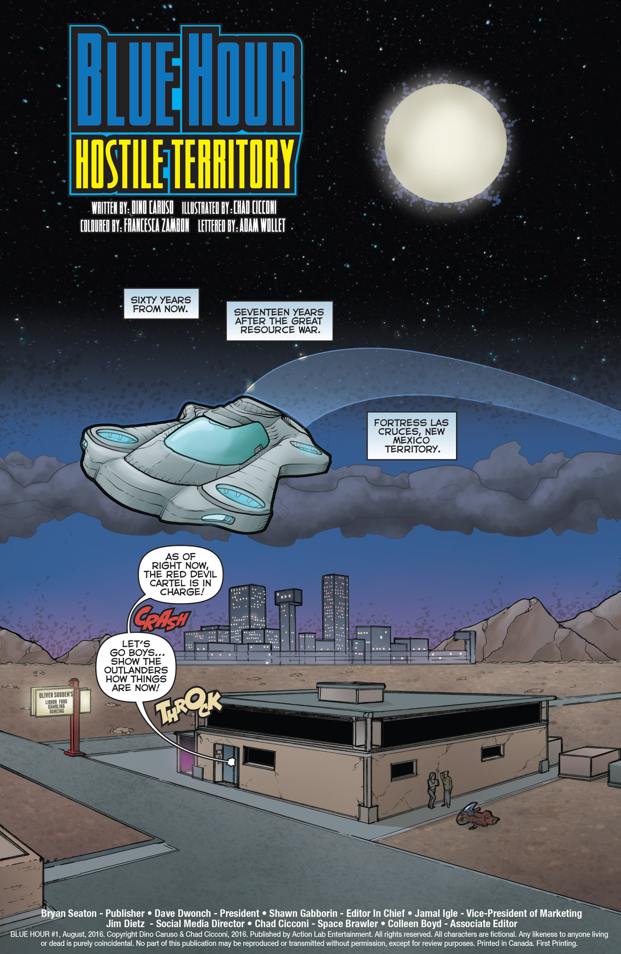 Read online Blue Hour comic -  Issue #1 - 2