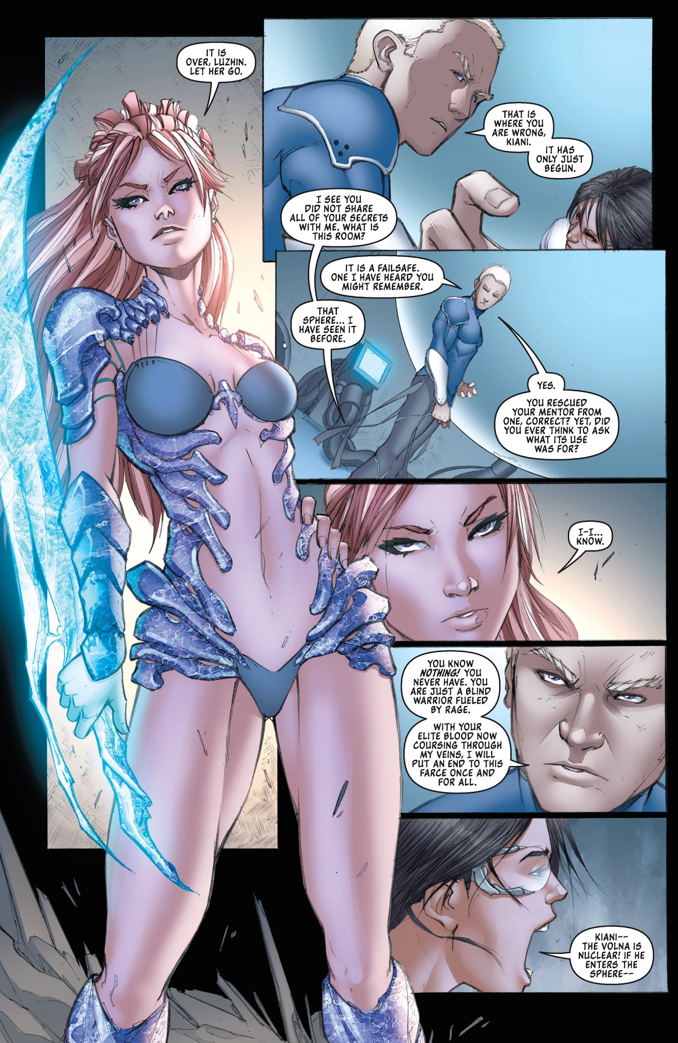 Read online Michael Turner's Fathom: Kiani (2014) comic -  Issue #4 - 11
