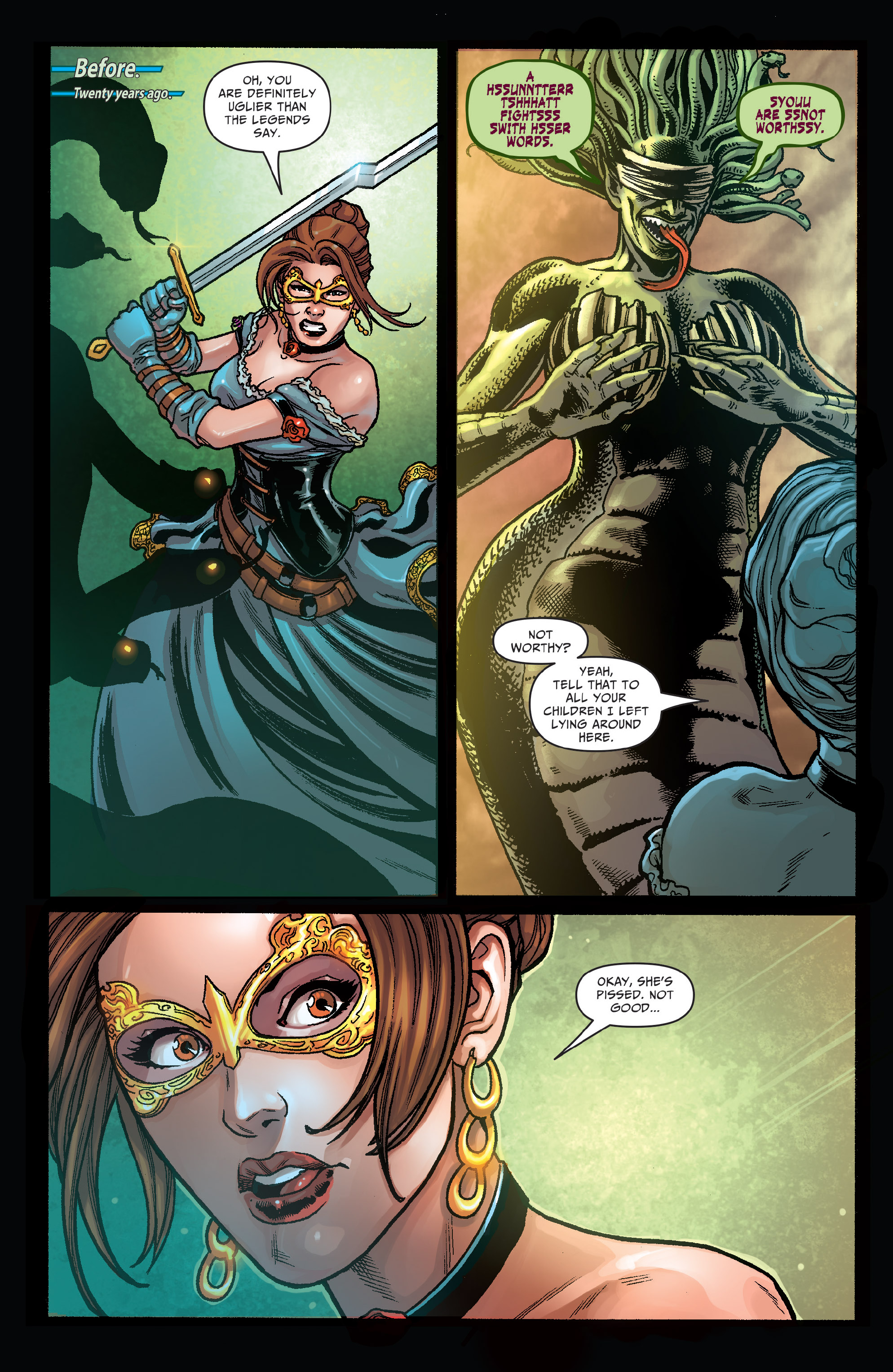 Read online Belle: Oath of Thorns comic -  Issue #3 - 3