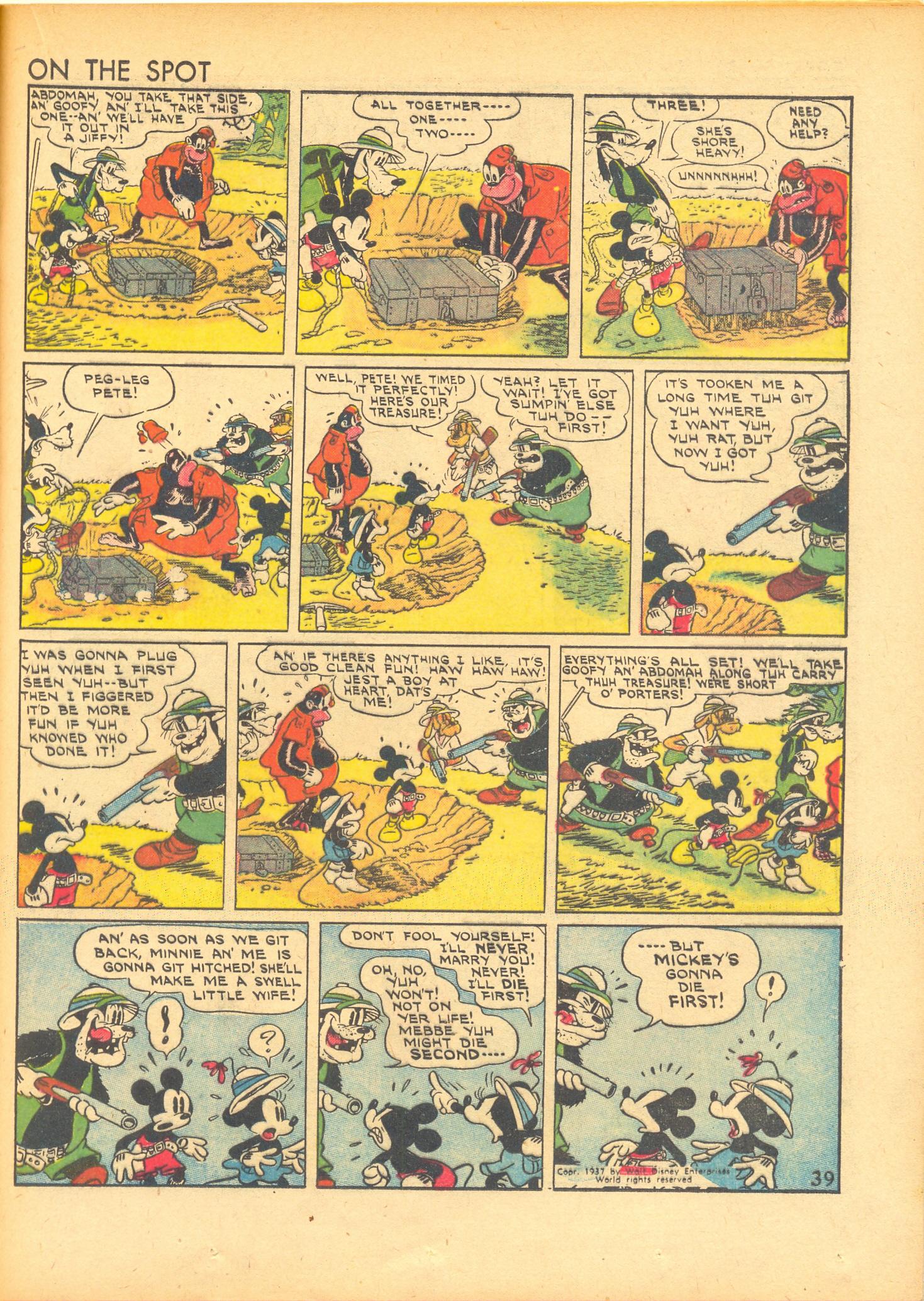 Read online Walt Disney's Comics and Stories comic -  Issue #4 - 41