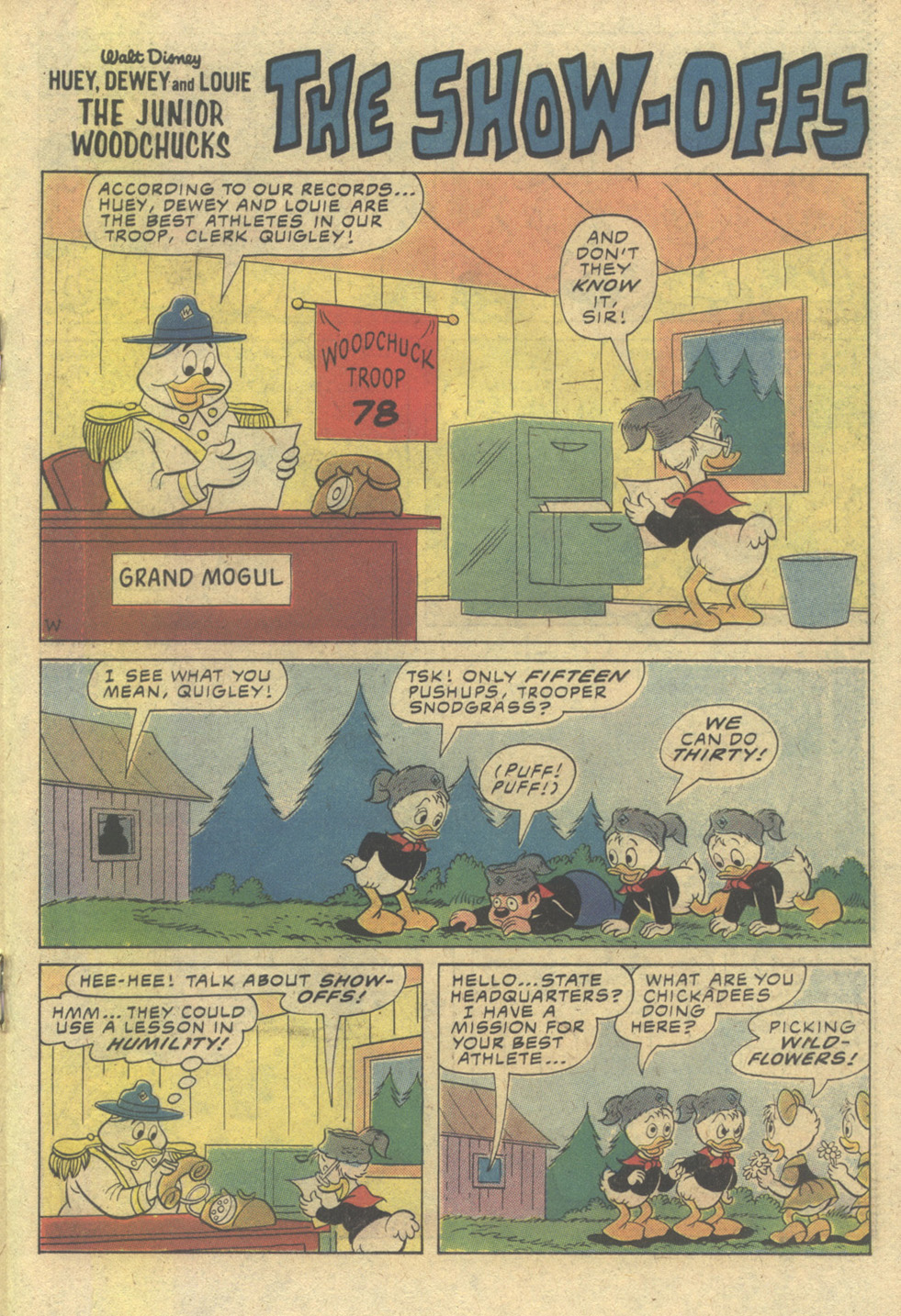 Read online Huey, Dewey, and Louie Junior Woodchucks comic -  Issue #70 - 19
