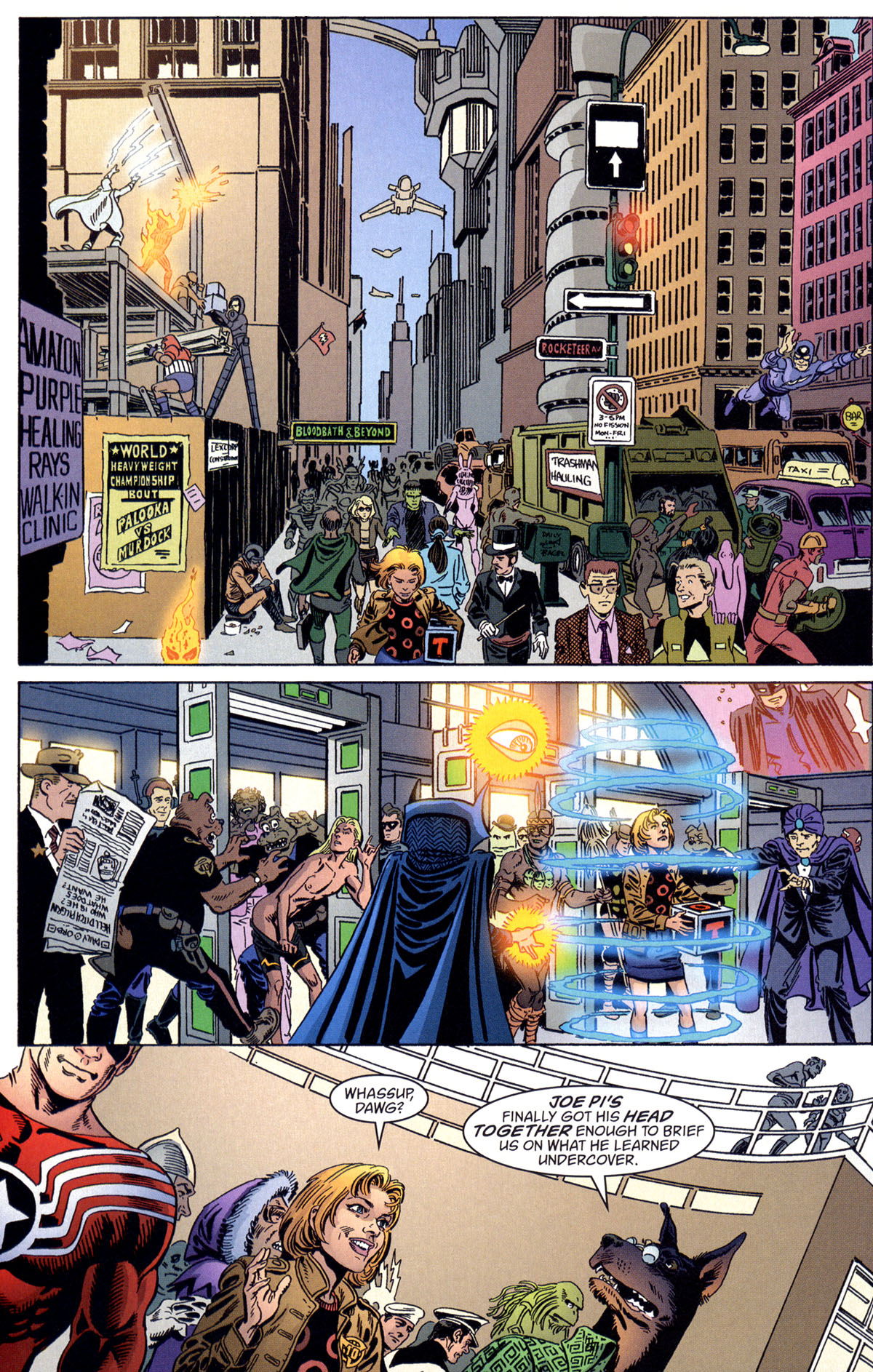 Read online Top 10: Beyond The Farthest Precinct comic -  Issue #4 - 7