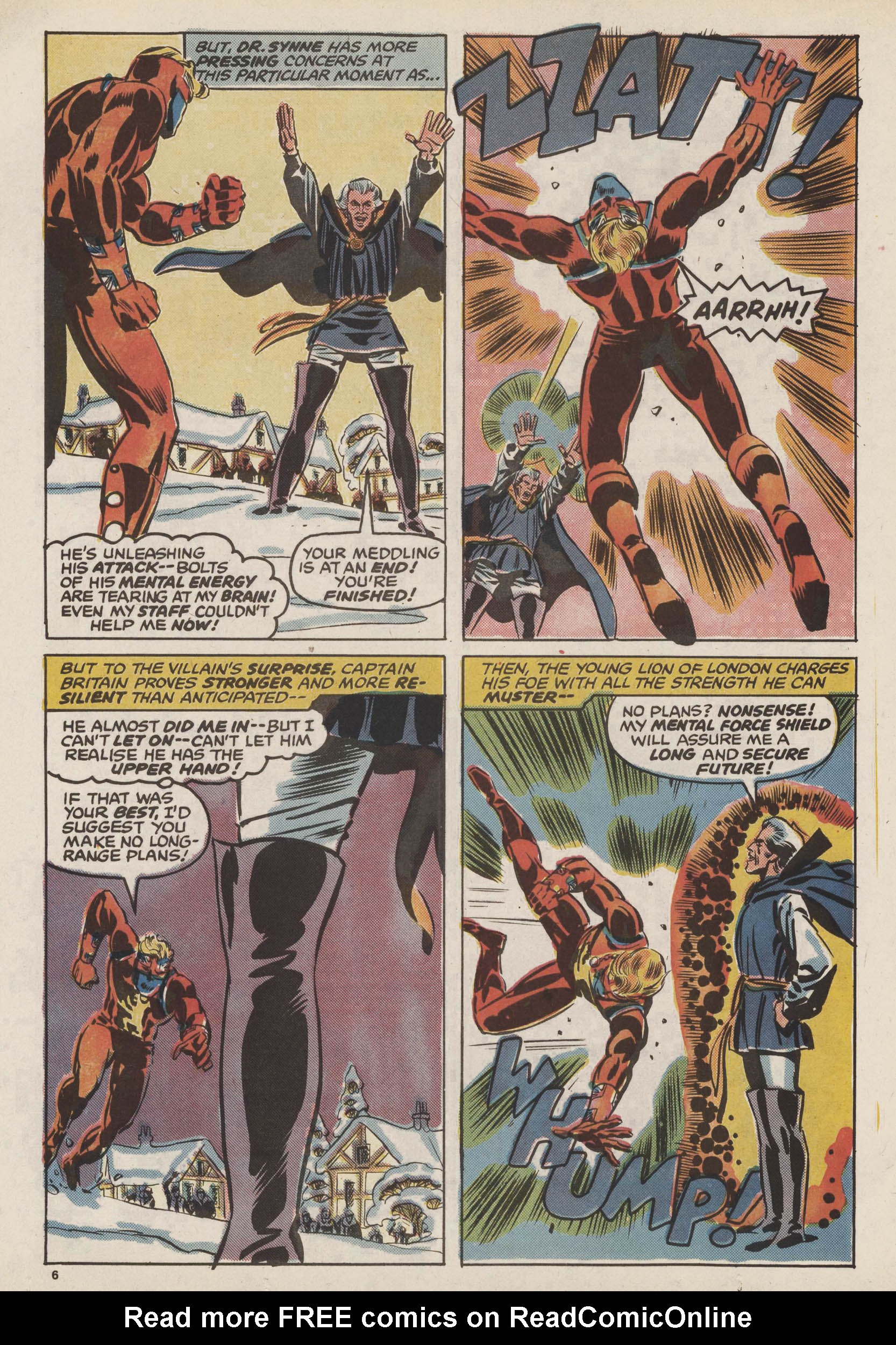 Read online Captain Britain (1976) comic -  Issue #12 - 6