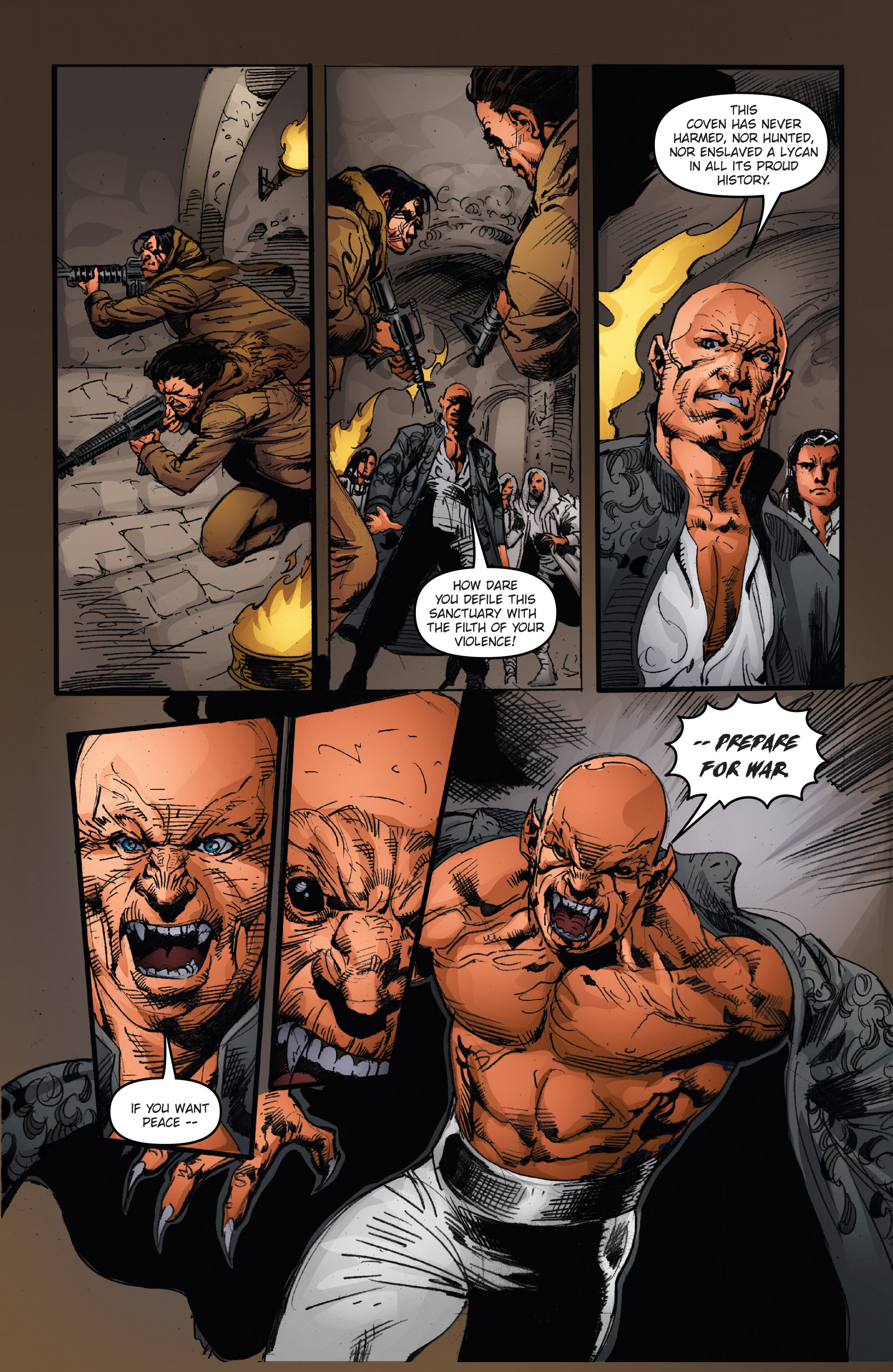 Read online Underworld: Blood Wars comic -  Issue # Full - 49