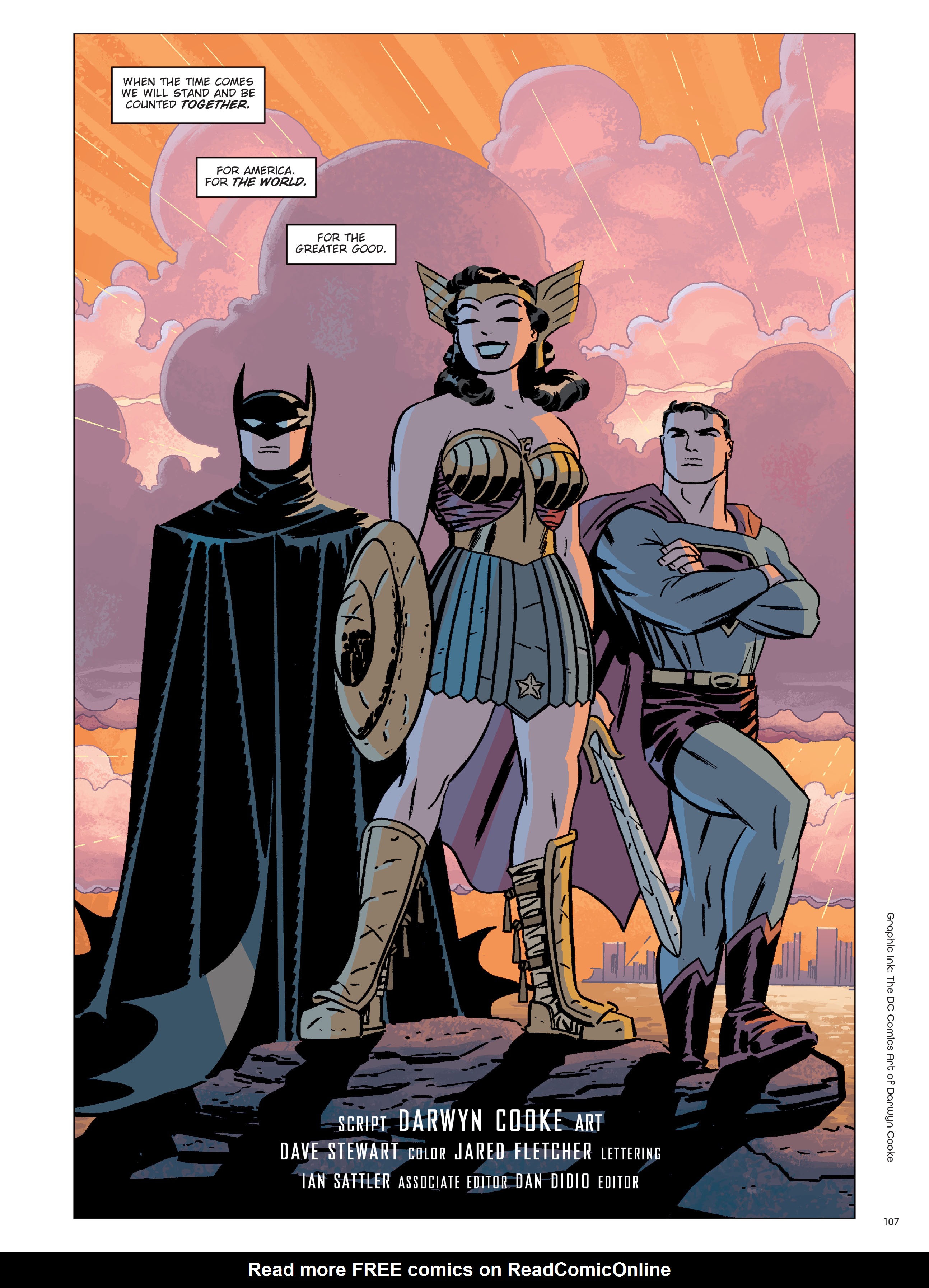 Read online Graphic Ink: The DC Comics Art of Darwyn Cooke comic -  Issue # TPB (Part 2) - 7