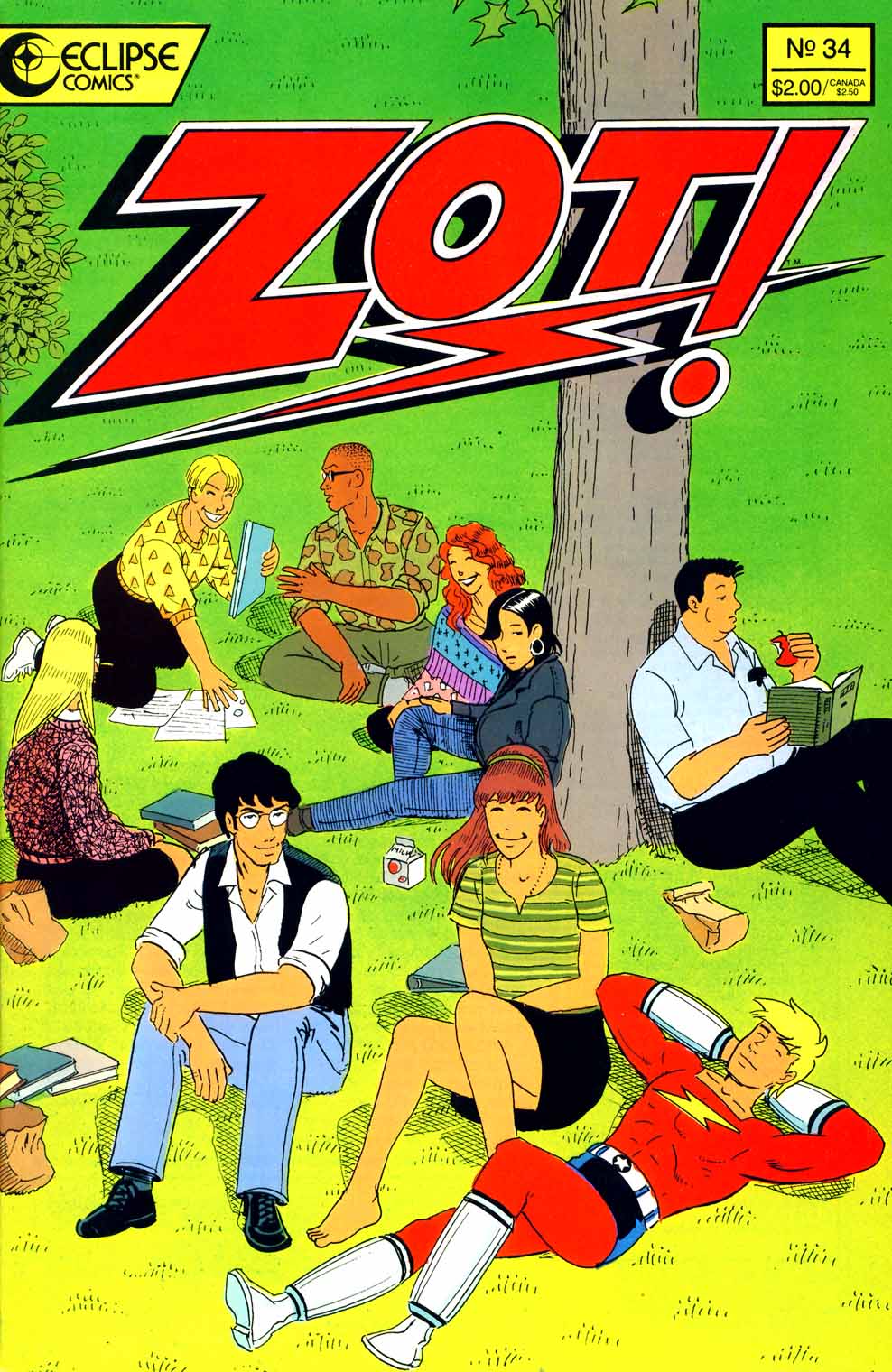 Read online Zot! comic -  Issue #34 - 1