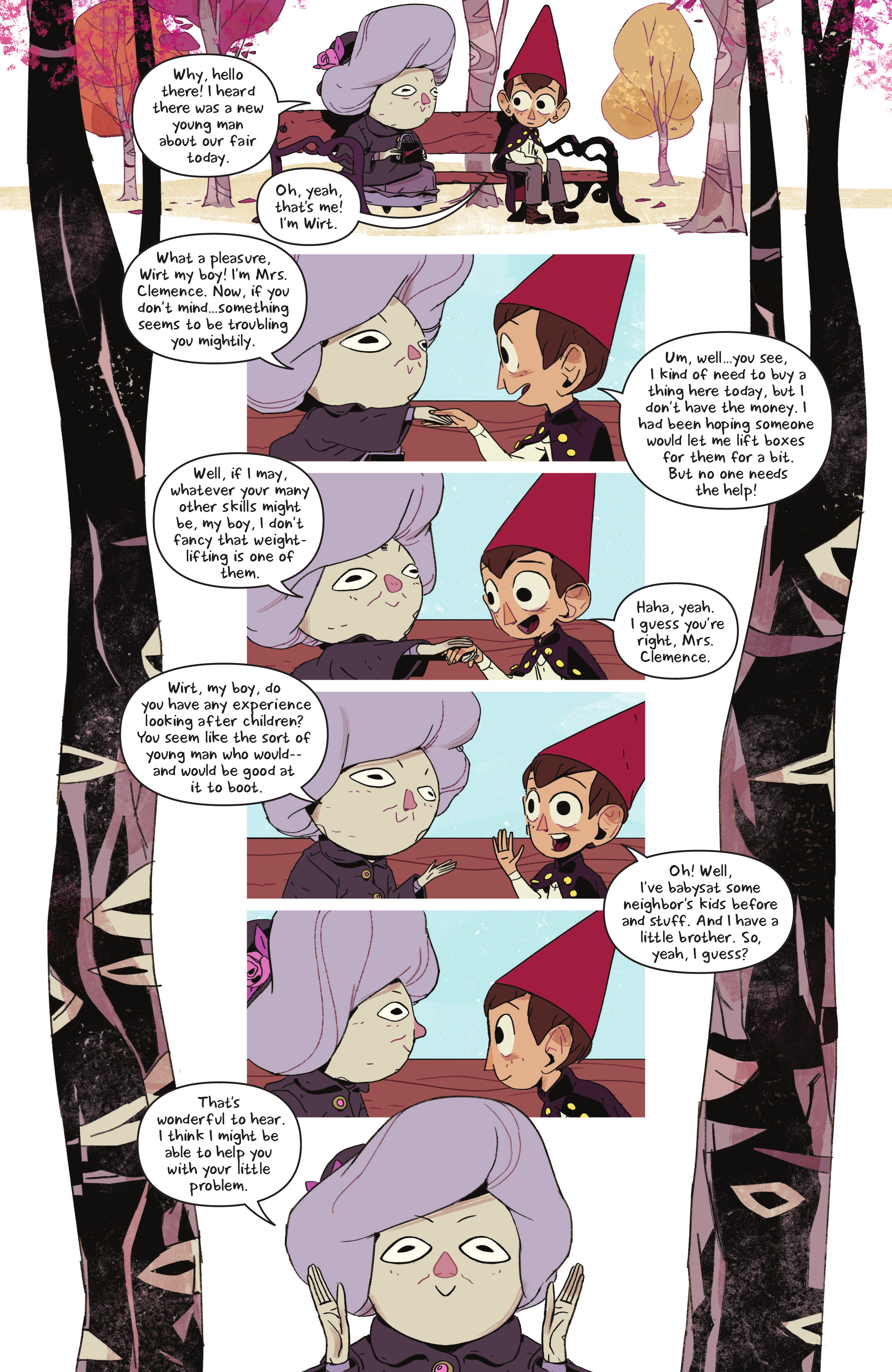 Read online Over the Garden Wall: Hollow Town comic -  Issue # TPB - 22