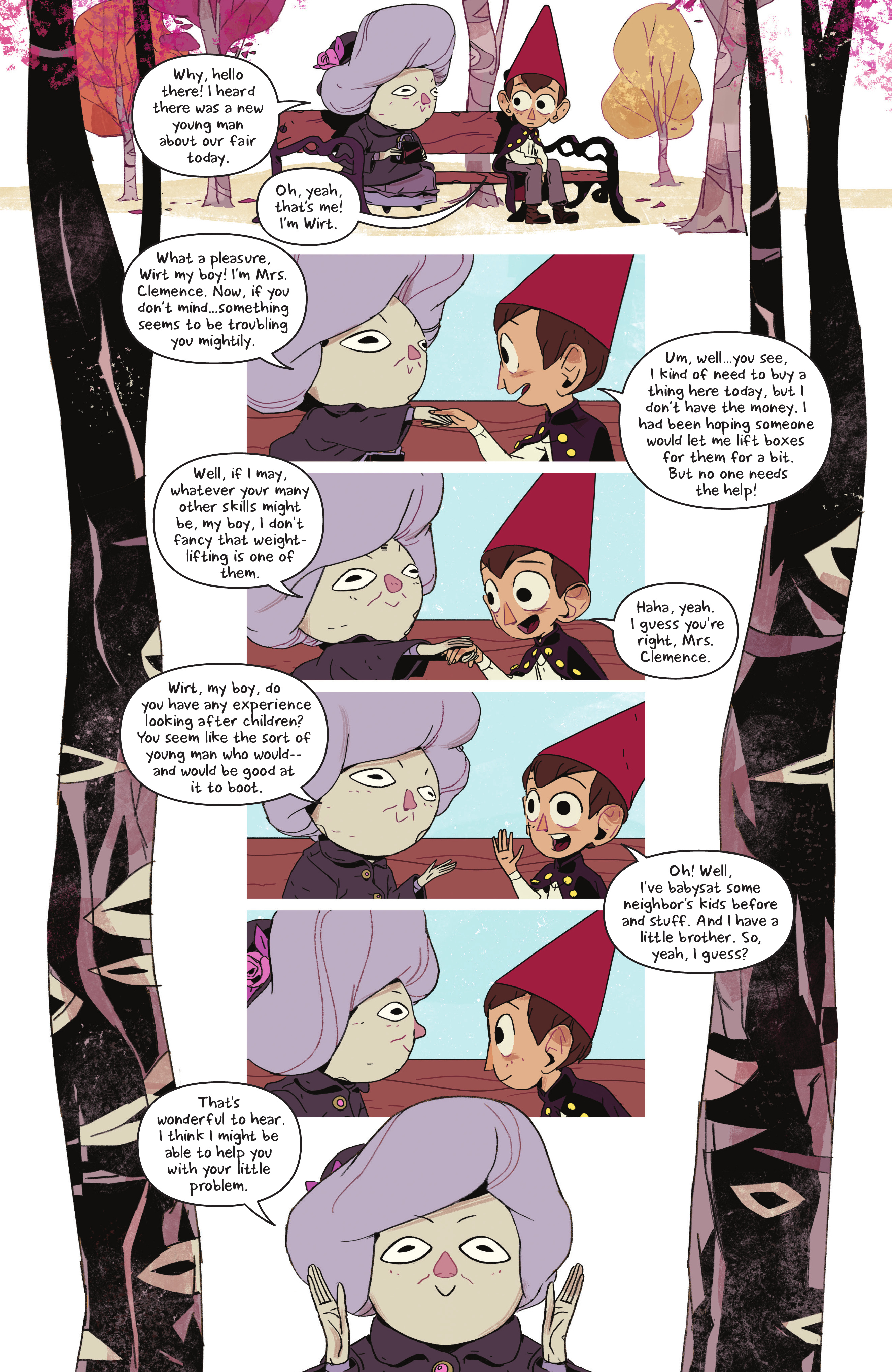 Read online Over the Garden Wall: Hollow Town comic -  Issue # TPB - 22