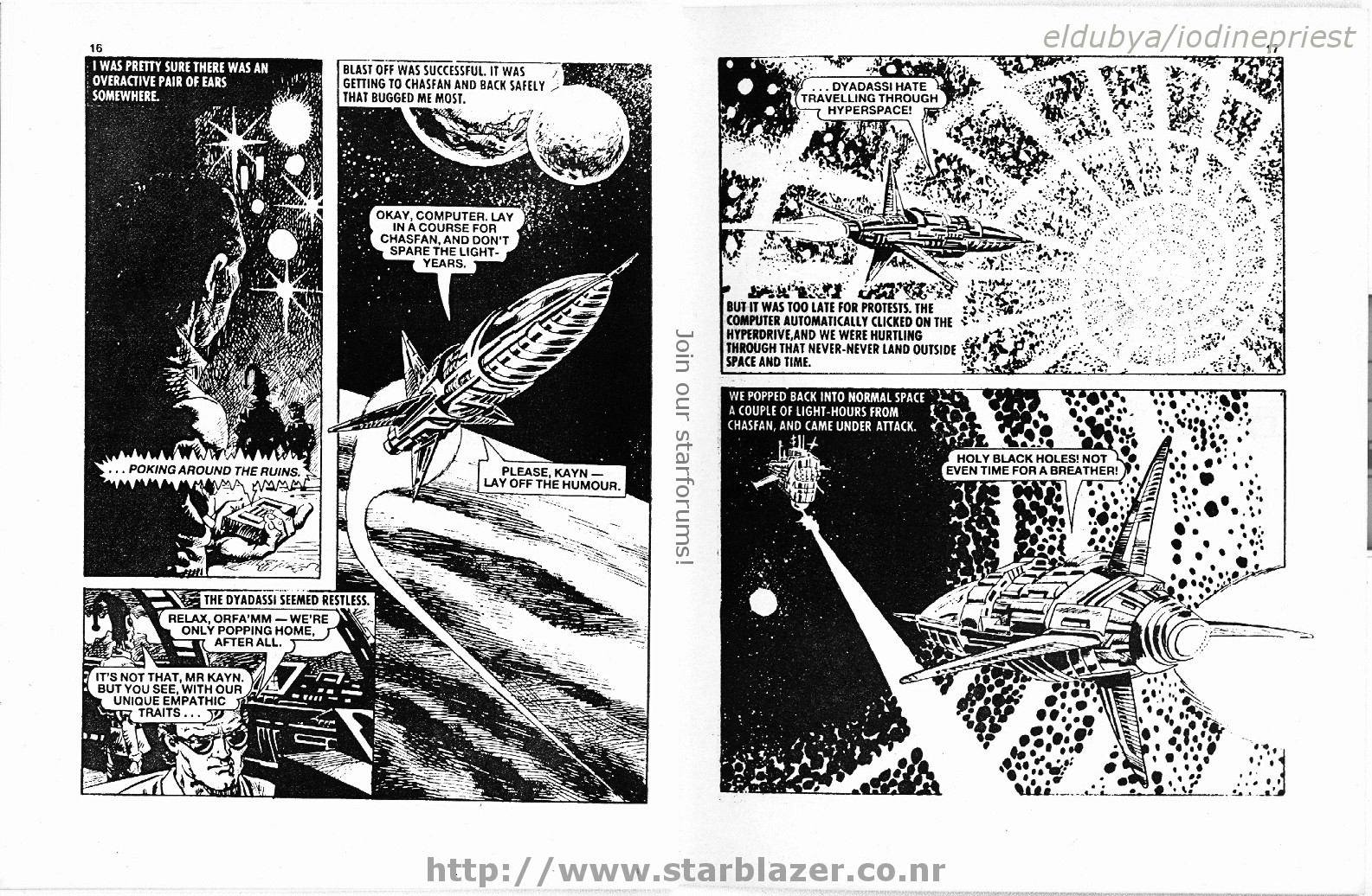 Read online Starblazer comic -  Issue #247 - 10