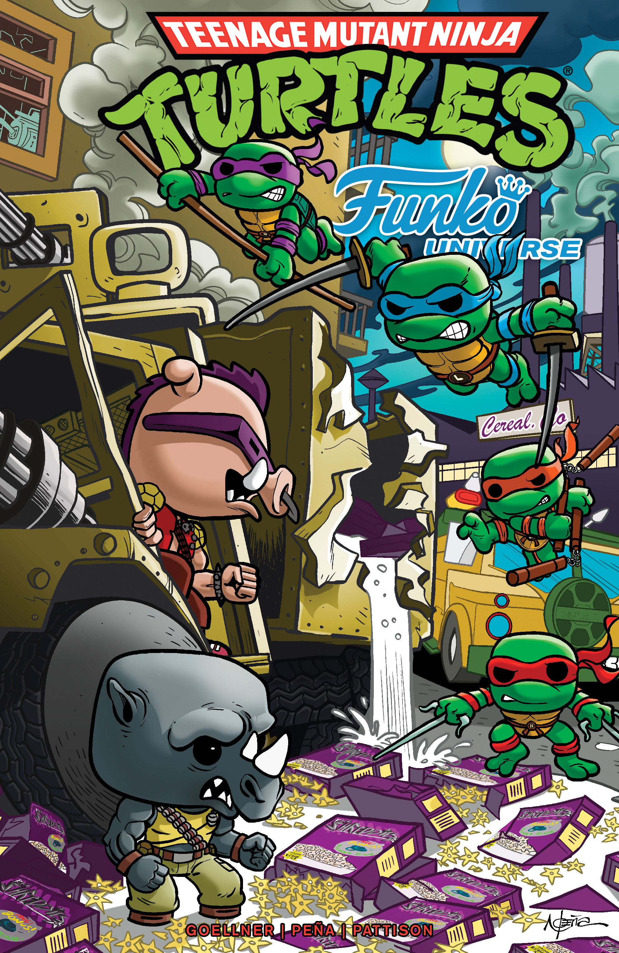 Read online Teenage Mutant Ninja Turtles Funko Universe comic -  Issue # Full - 1