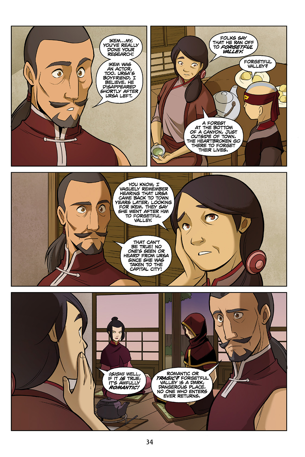 Read online Nickelodeon Avatar: The Last Airbender - The Search comic -  Issue # Part 2 - 35