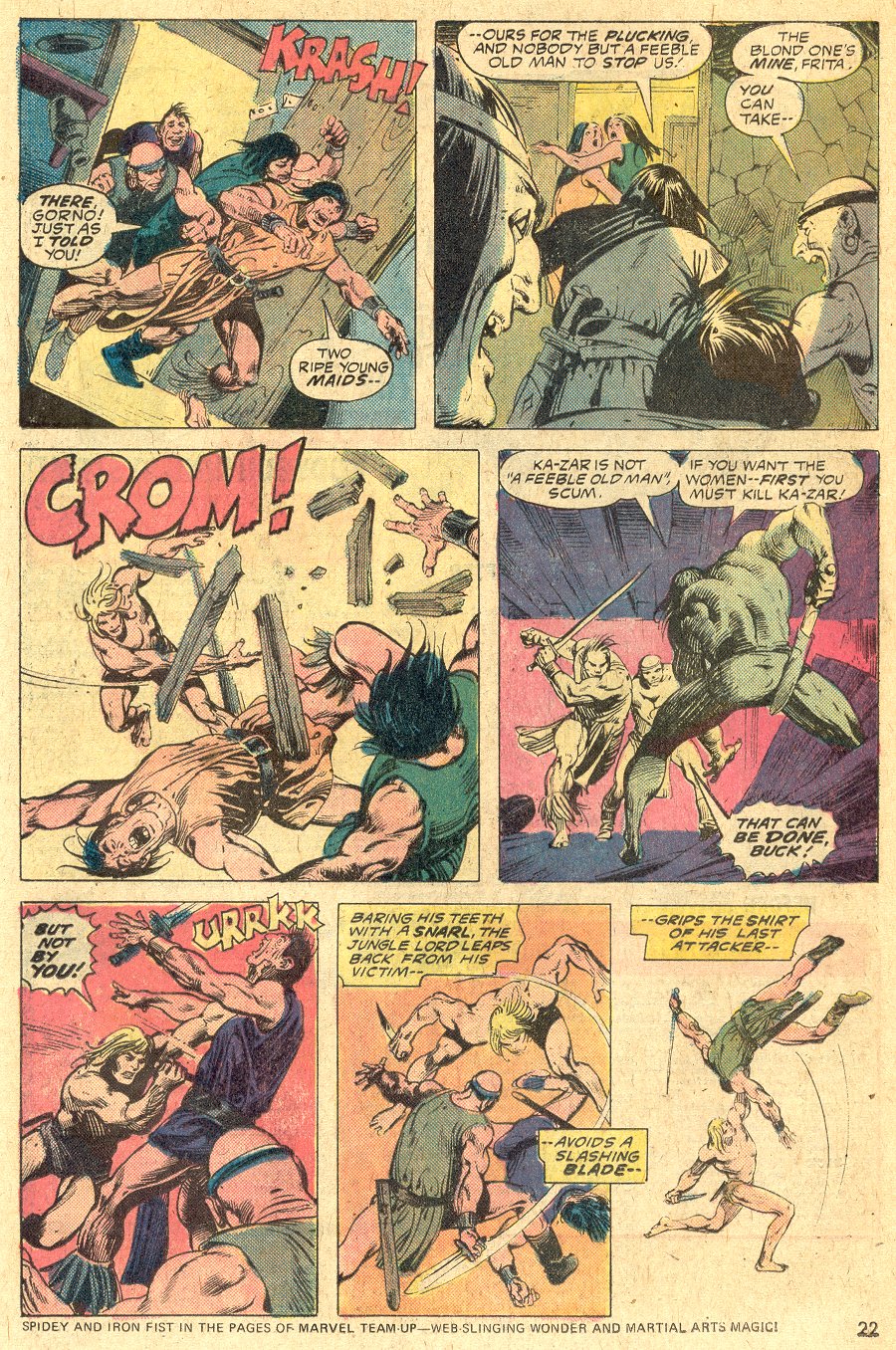 Read online Ka-Zar comic -  Issue #8 - 14