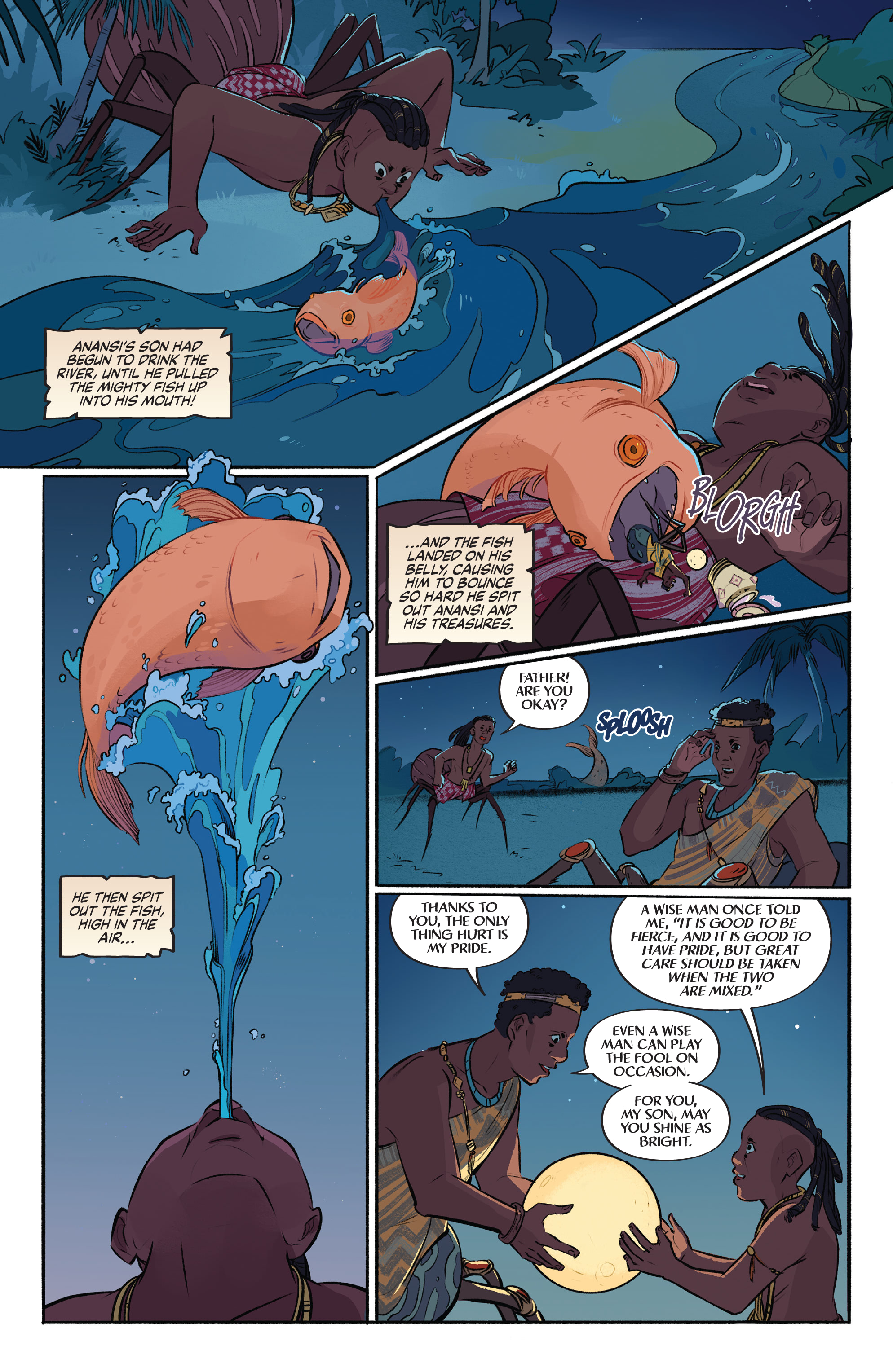 Read online Jim Henson's The Storyteller: Tricksters comic -  Issue #1 - 21