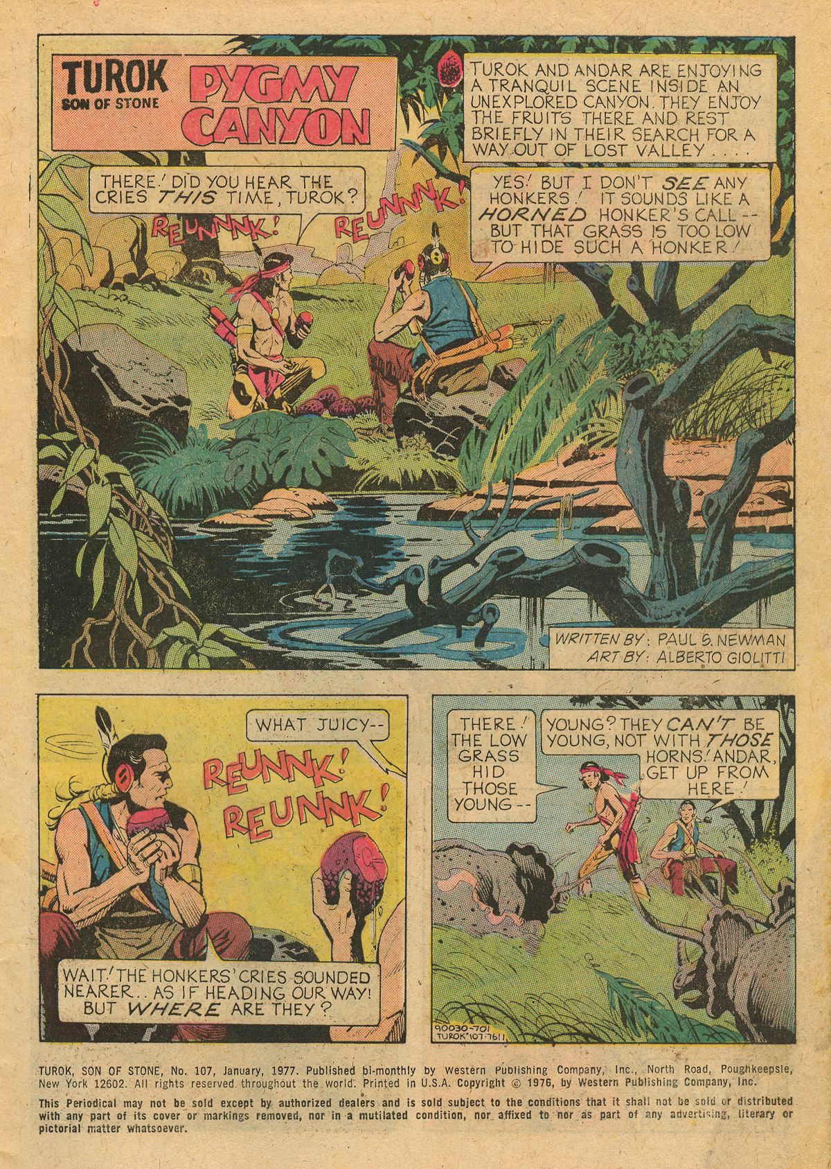 Read online Turok, Son of Stone comic -  Issue #107 - 3