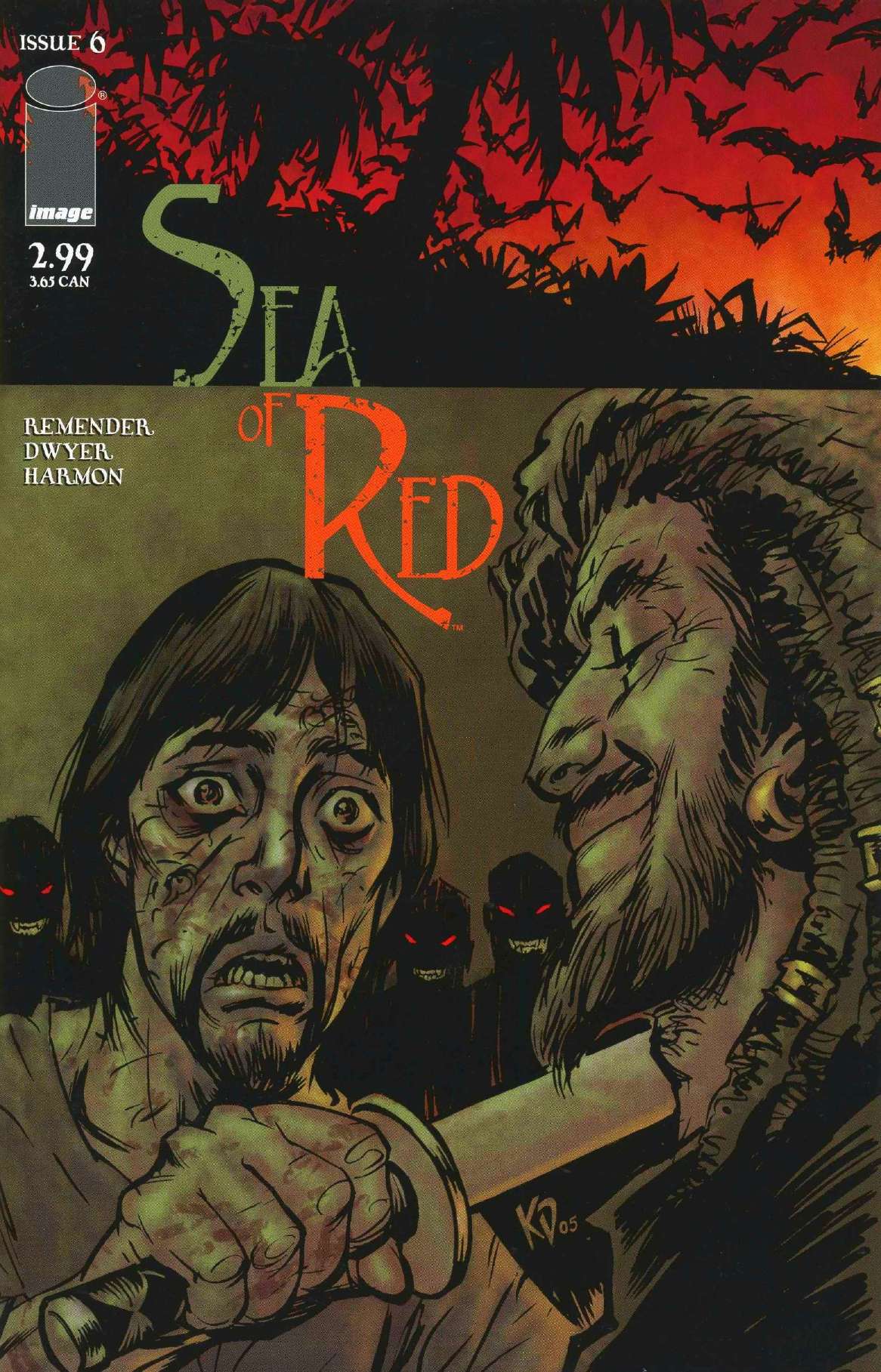 Read online Sea of Red comic -  Issue #6 - 1