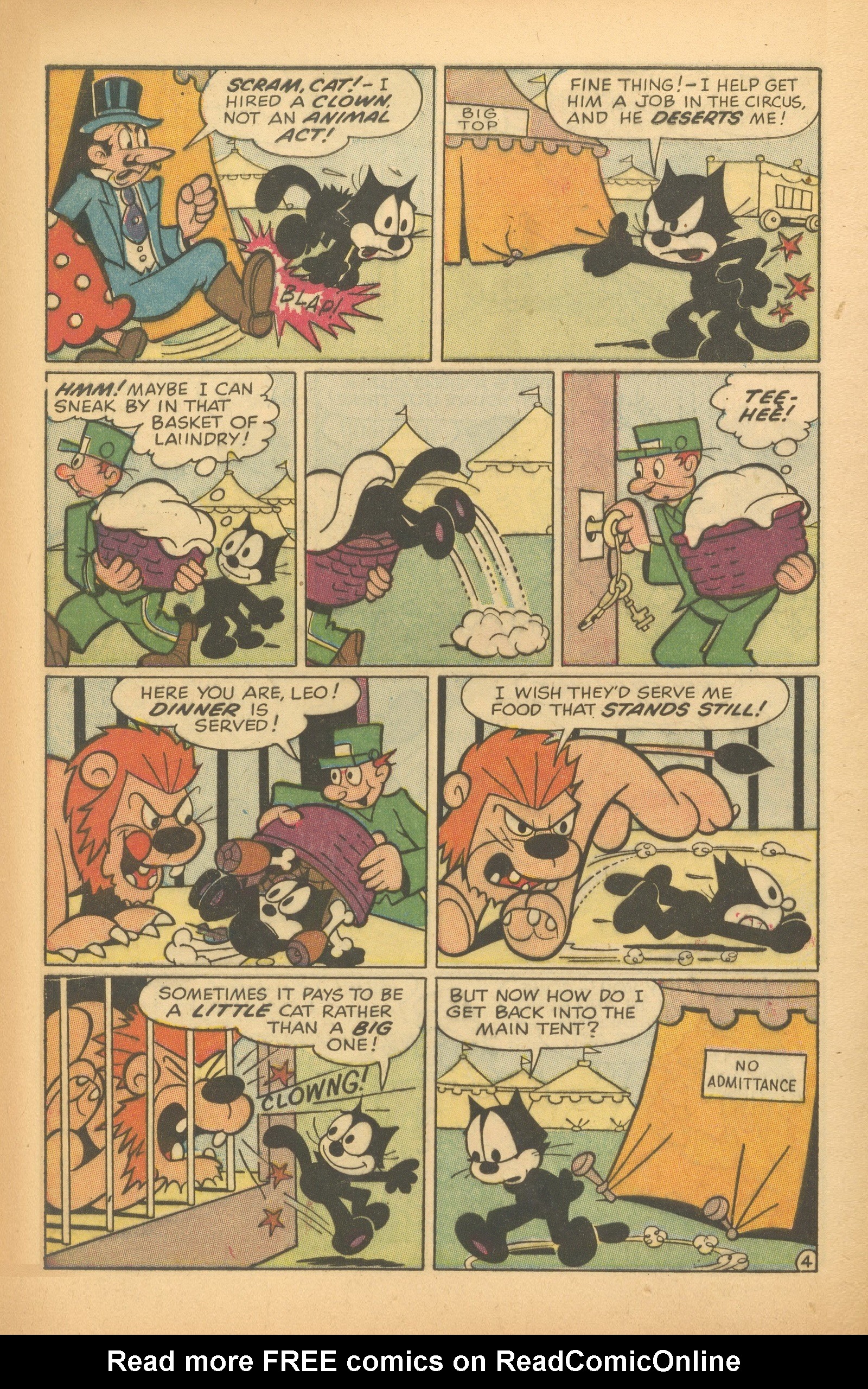 Read online Felix the Cat (1955) comic -  Issue #70 - 8