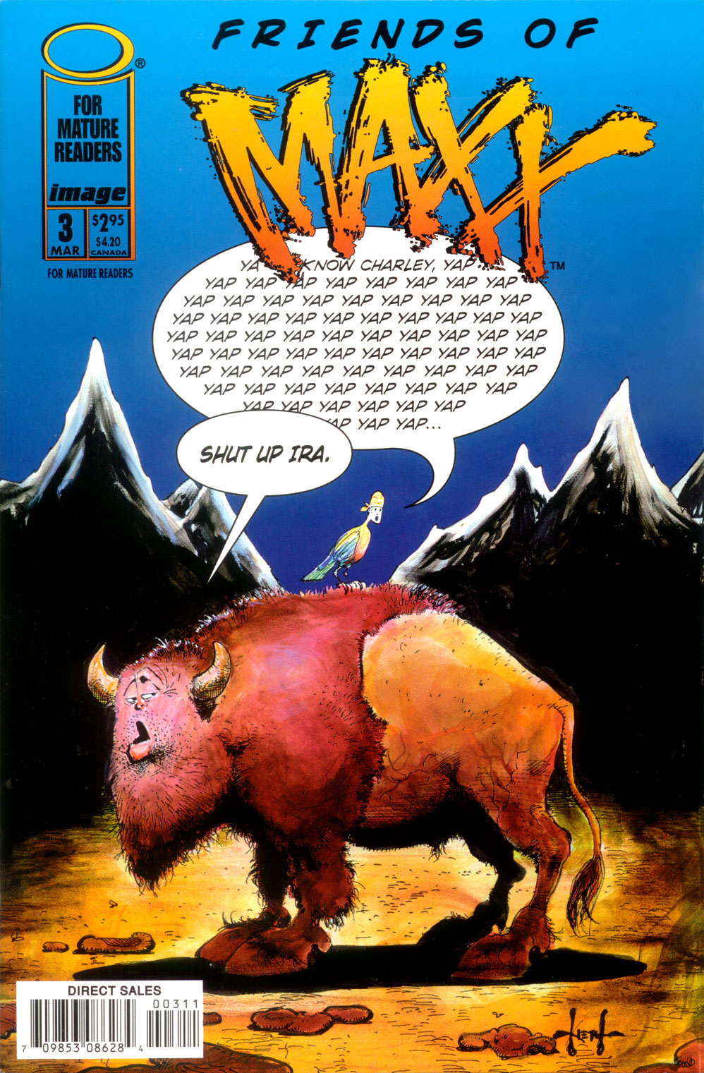 Read online Friends of Maxx comic -  Issue #3 - 1