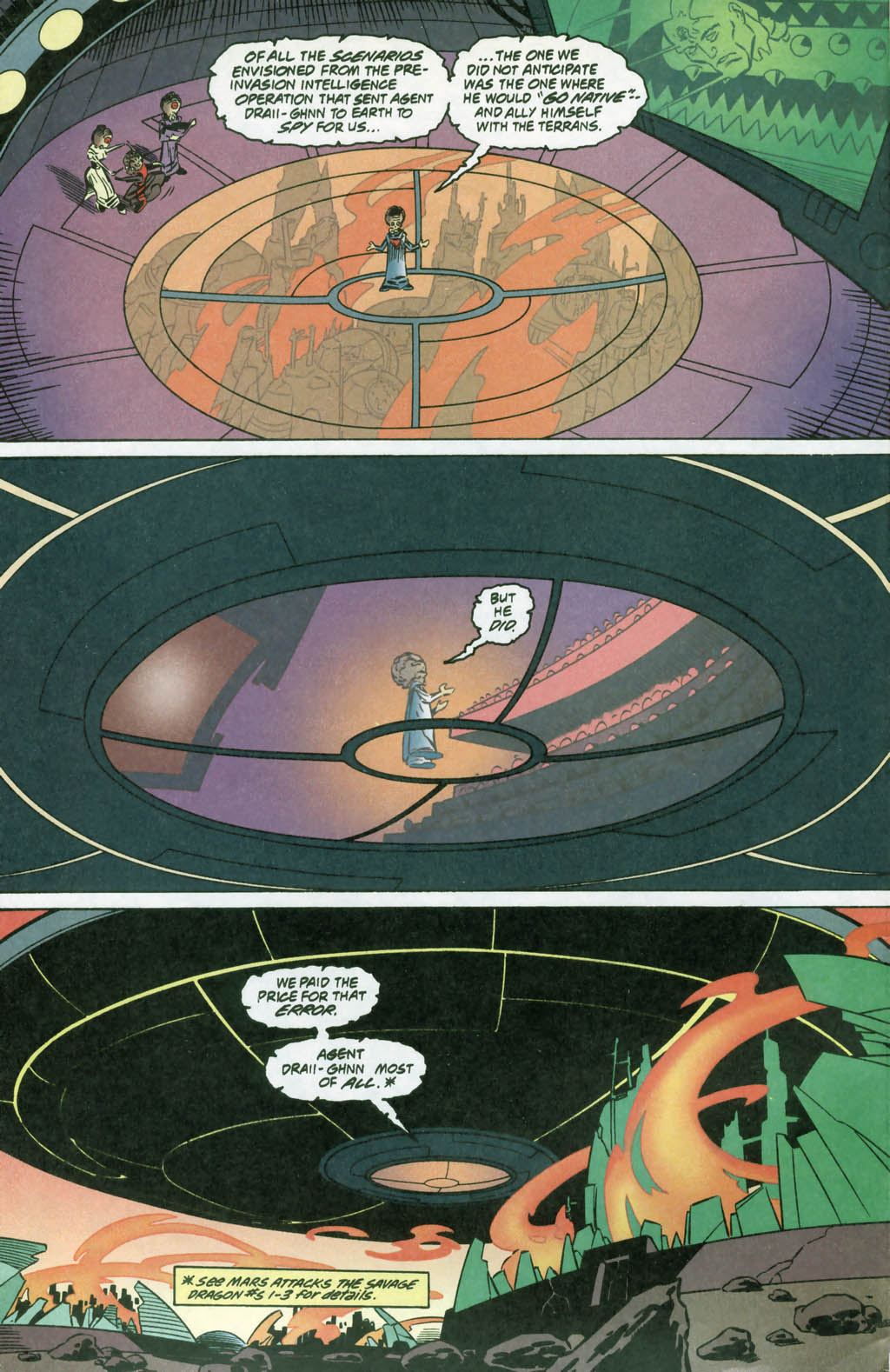 Read online Mars Attacks The Savage Dragon comic -  Issue #4 - 4