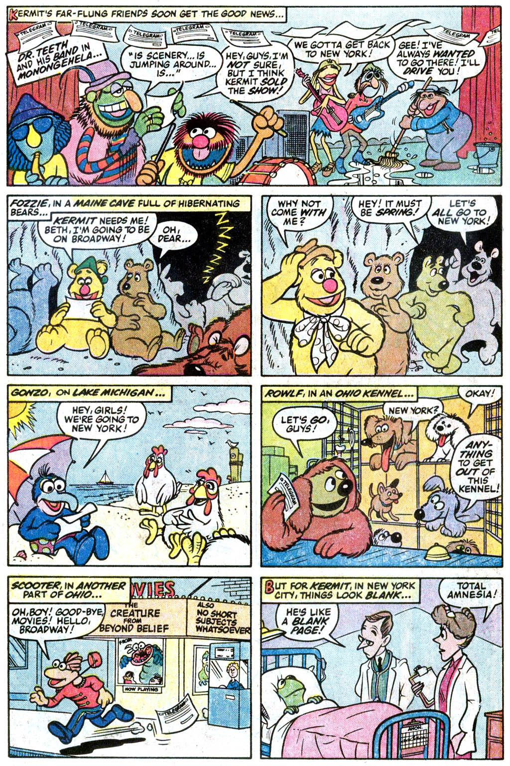 Read online The Muppets Take Manhattan comic -  Issue #3 - 5