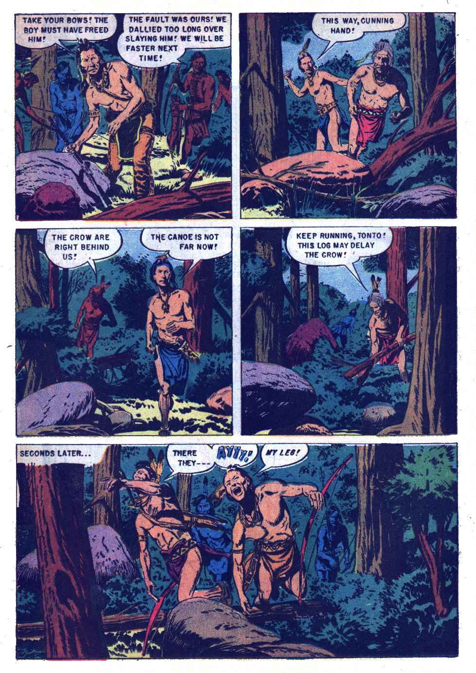 Read online Lone Ranger's Companion Tonto comic -  Issue #16 - 16