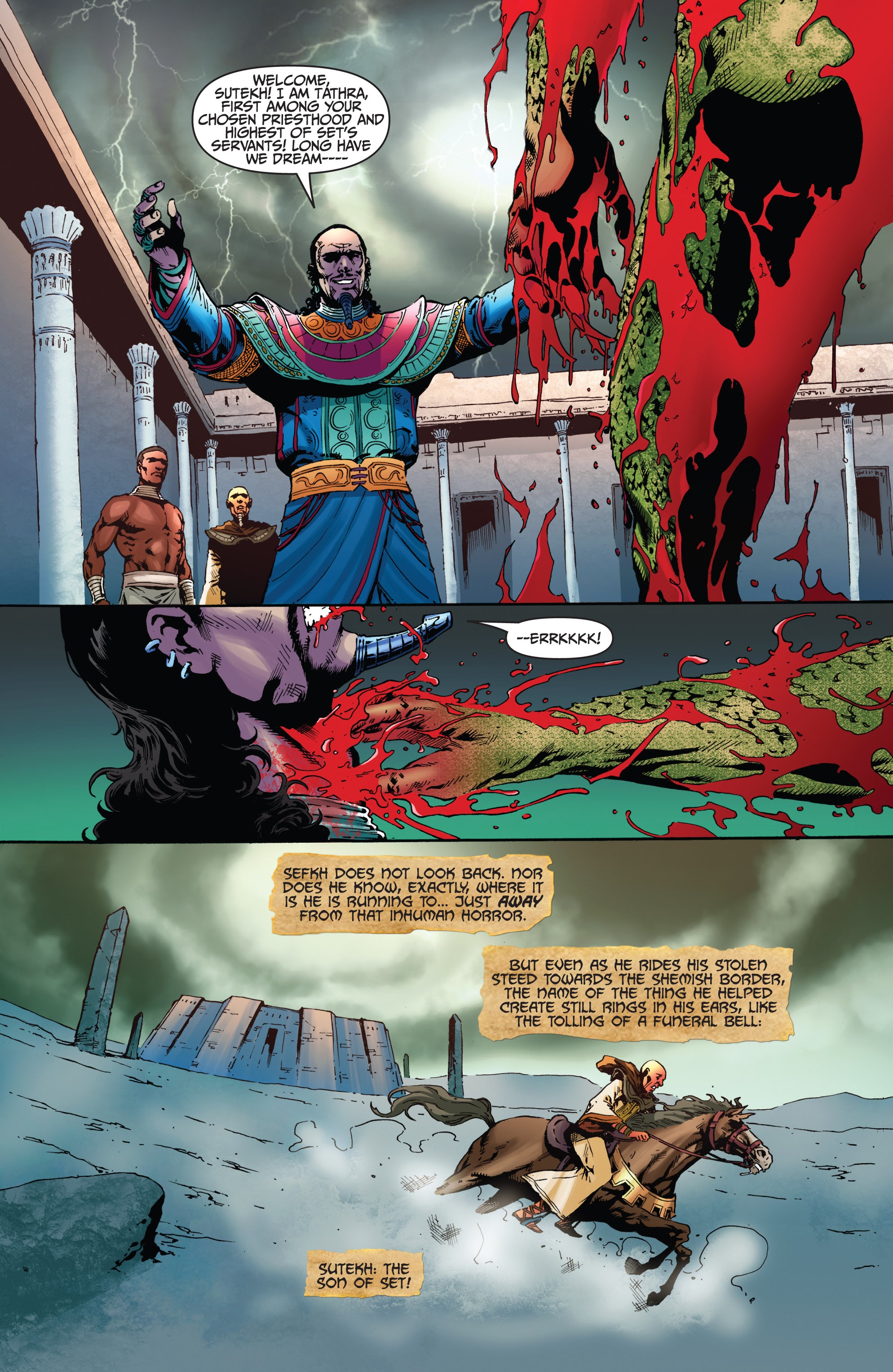 Read online Red Sonja: Vulture's Circle comic -  Issue #1 - 10