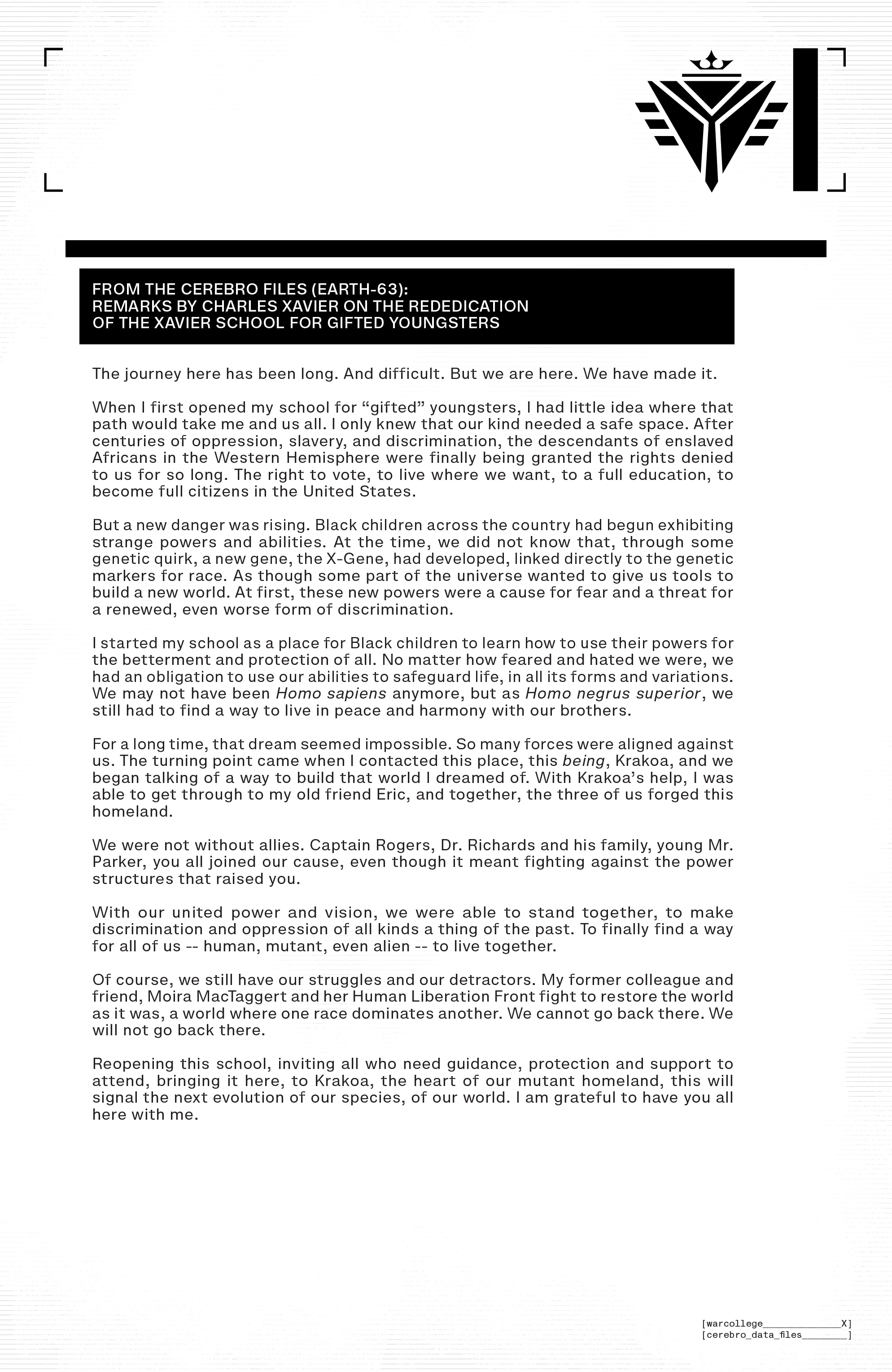 Read online Bishop: War College comic -  Issue #3 - 19