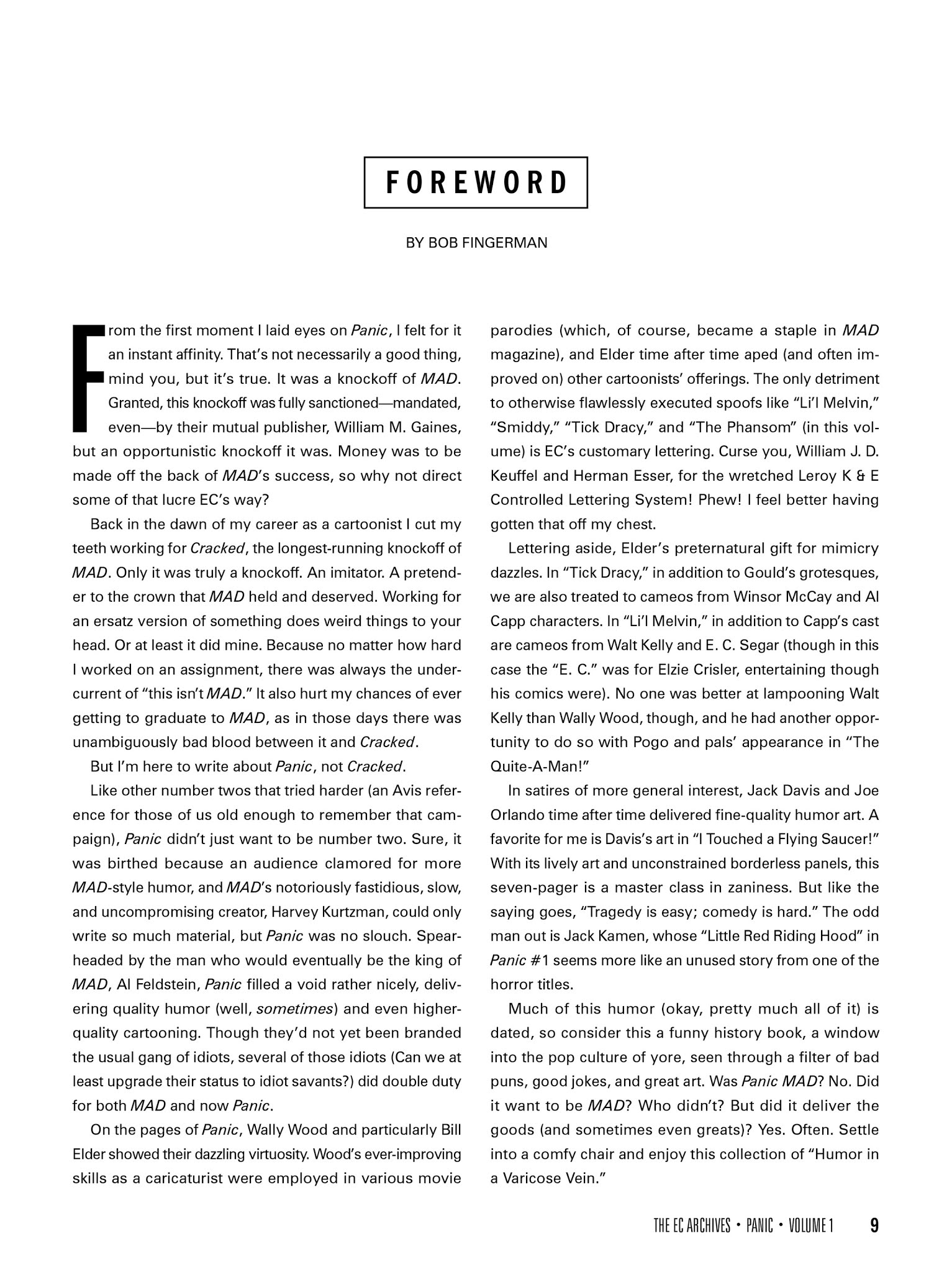 Read online The EC Archives: Panic comic -  Issue # TPB 1 (Part 1) - 11