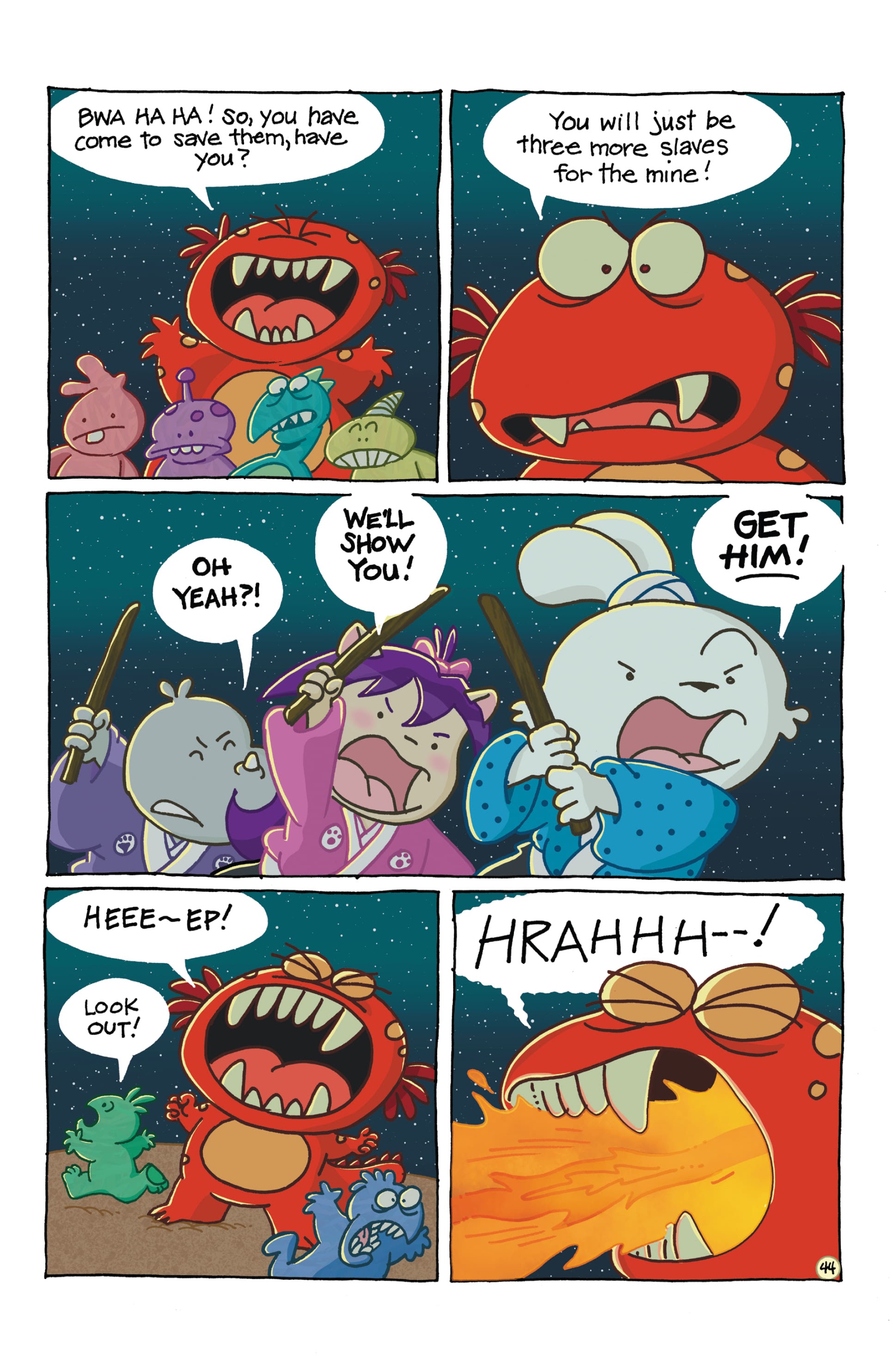 Read online Chibi-Usagi: Attack of the Heebie Chibis comic -  Issue # TPB - 48