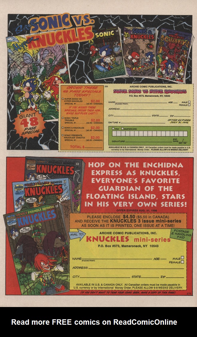 Read online Sonic's Friendly Nemesis, Knuckles comic -  Issue #2 - 10