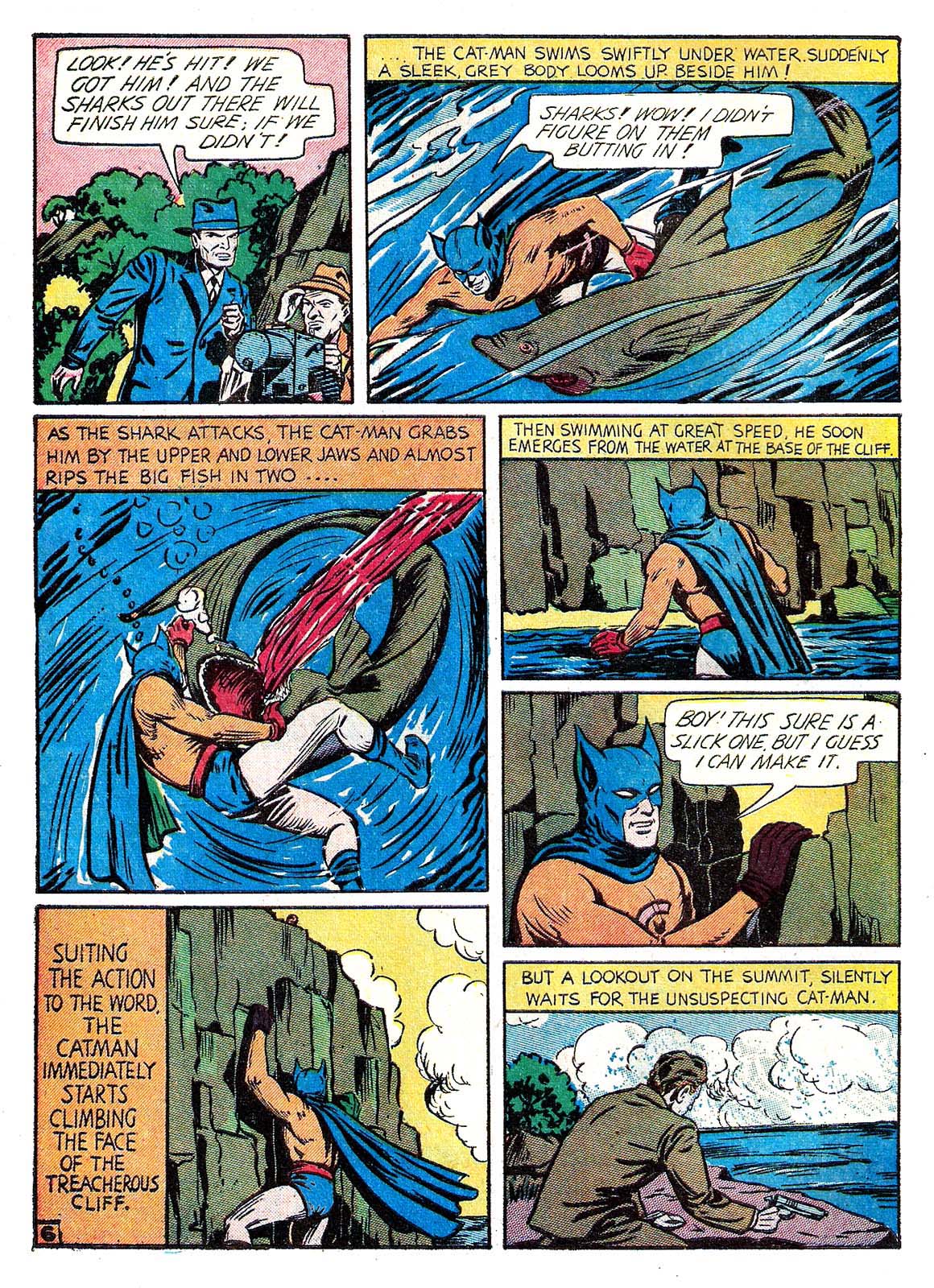 Read online Cat-Man Comics comic -  Issue #2 - 8