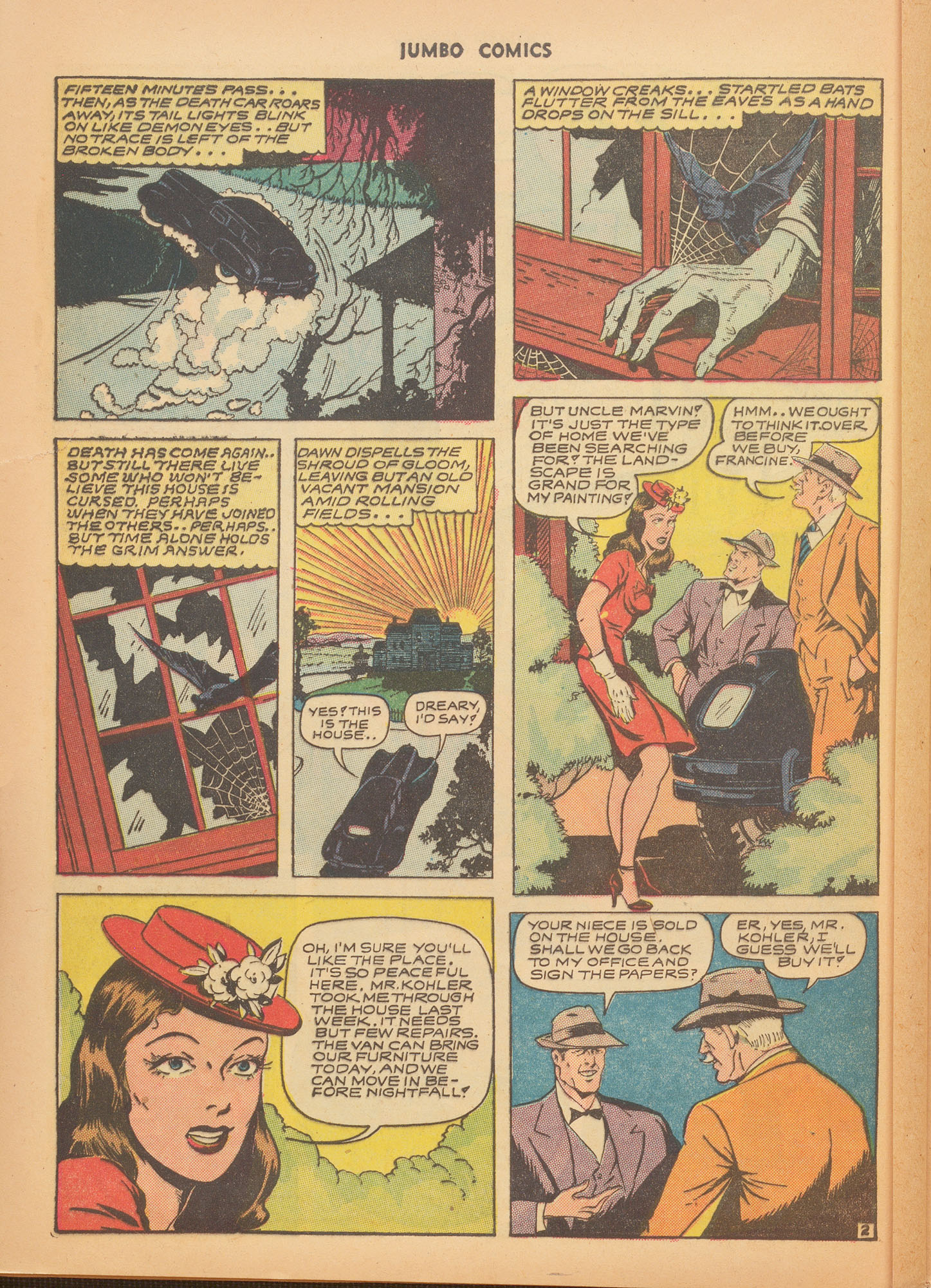 Read online Jumbo Comics comic -  Issue #55 - 50