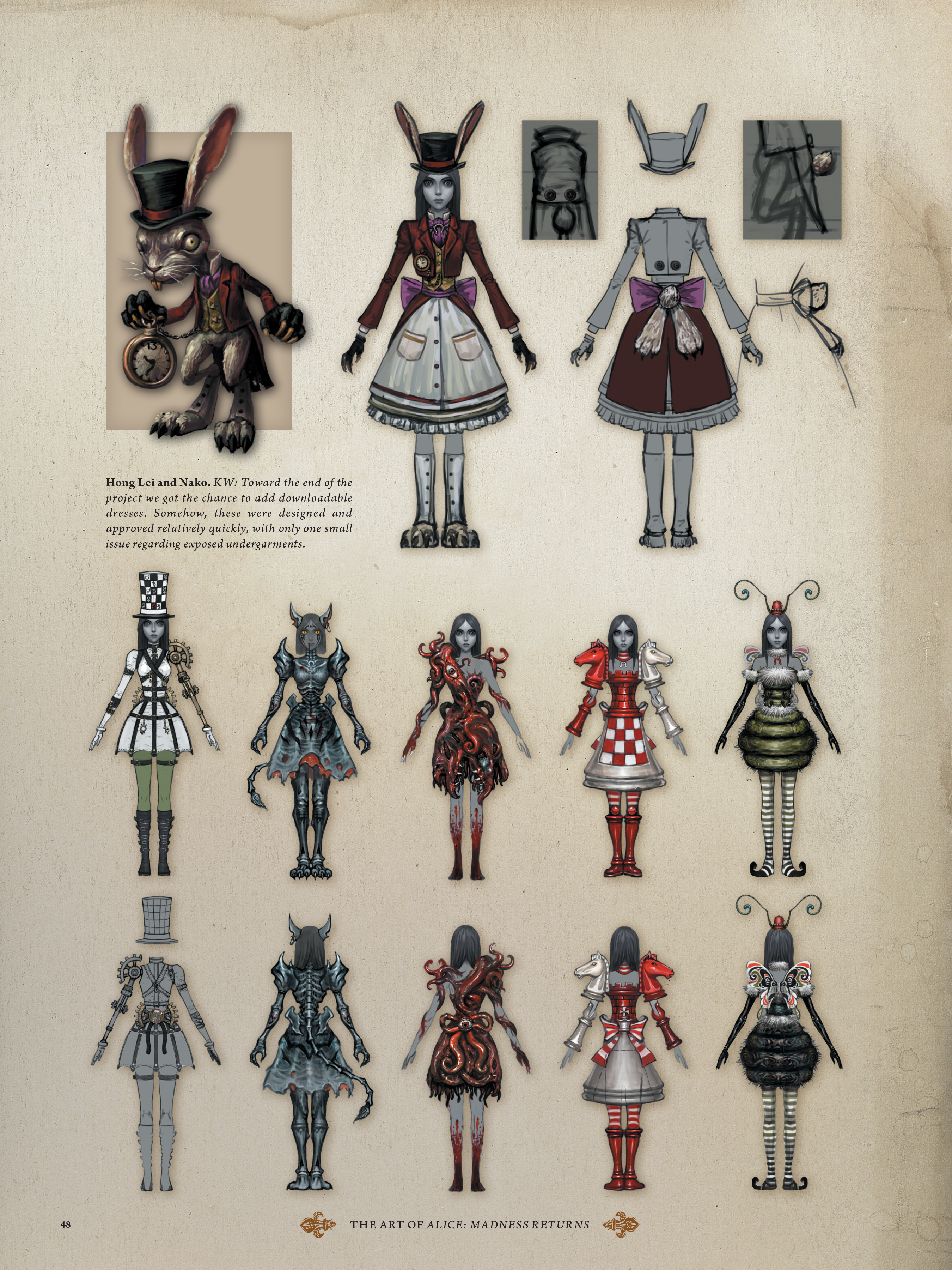 Read online The Art of Alice: Madness Returns comic -  Issue # TPB (Part 1) - 45