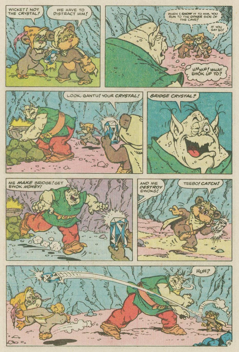 Read online Ewoks (1987) comic -  Issue #1 - 17