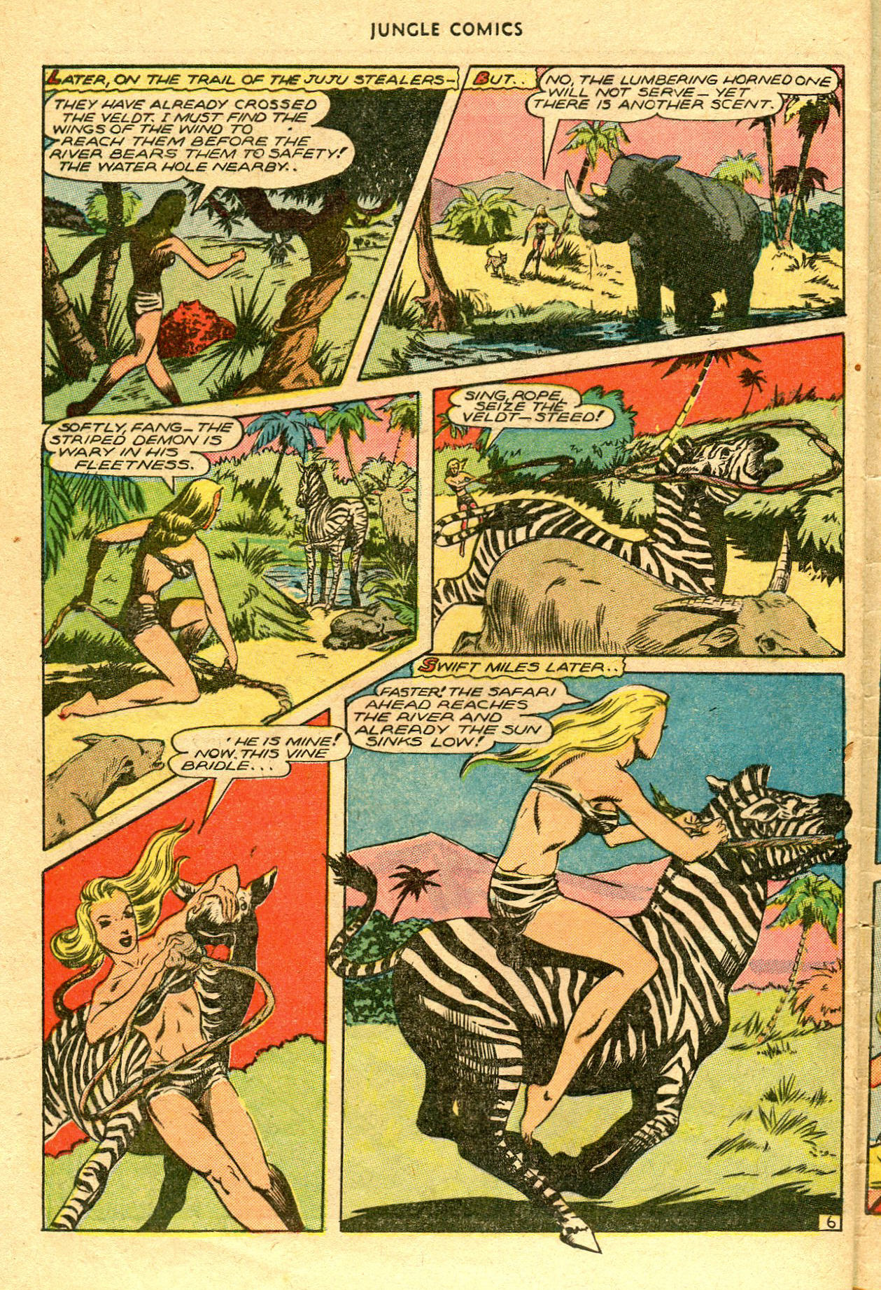 Read online Jungle Comics comic -  Issue #75 - 48