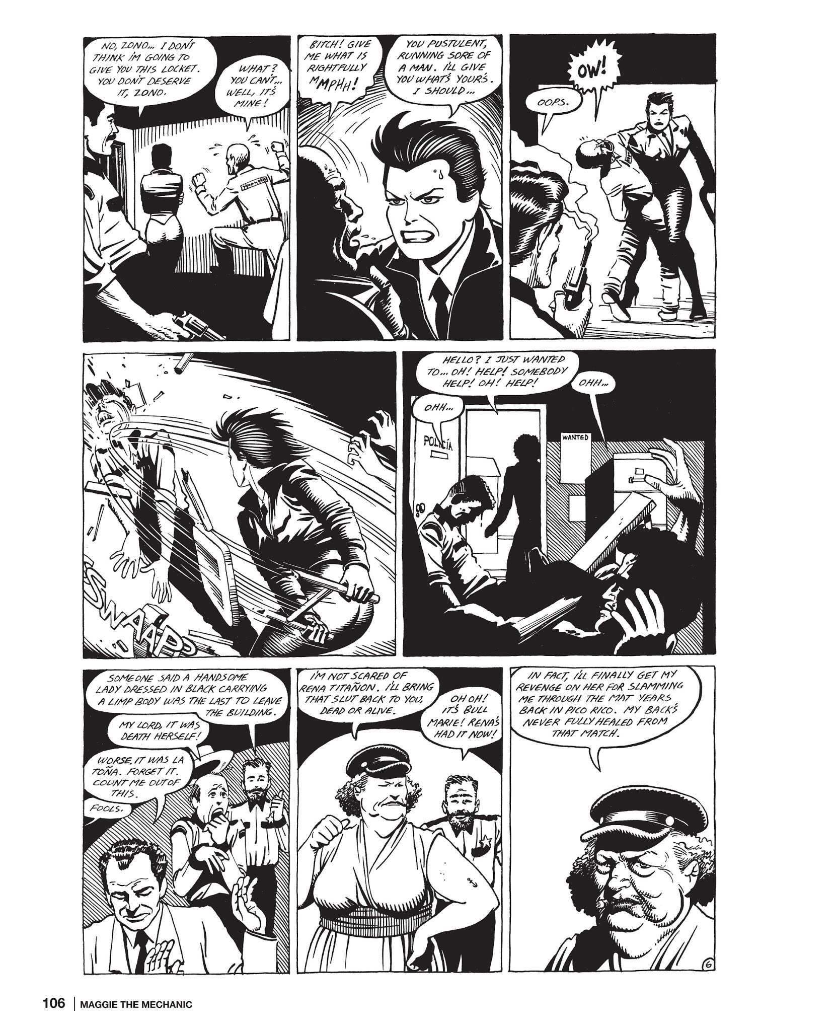 Read online Maggie the Mechanic: The Love & Rockets Library - Locas comic -  Issue # TPB (Part 2) - 7