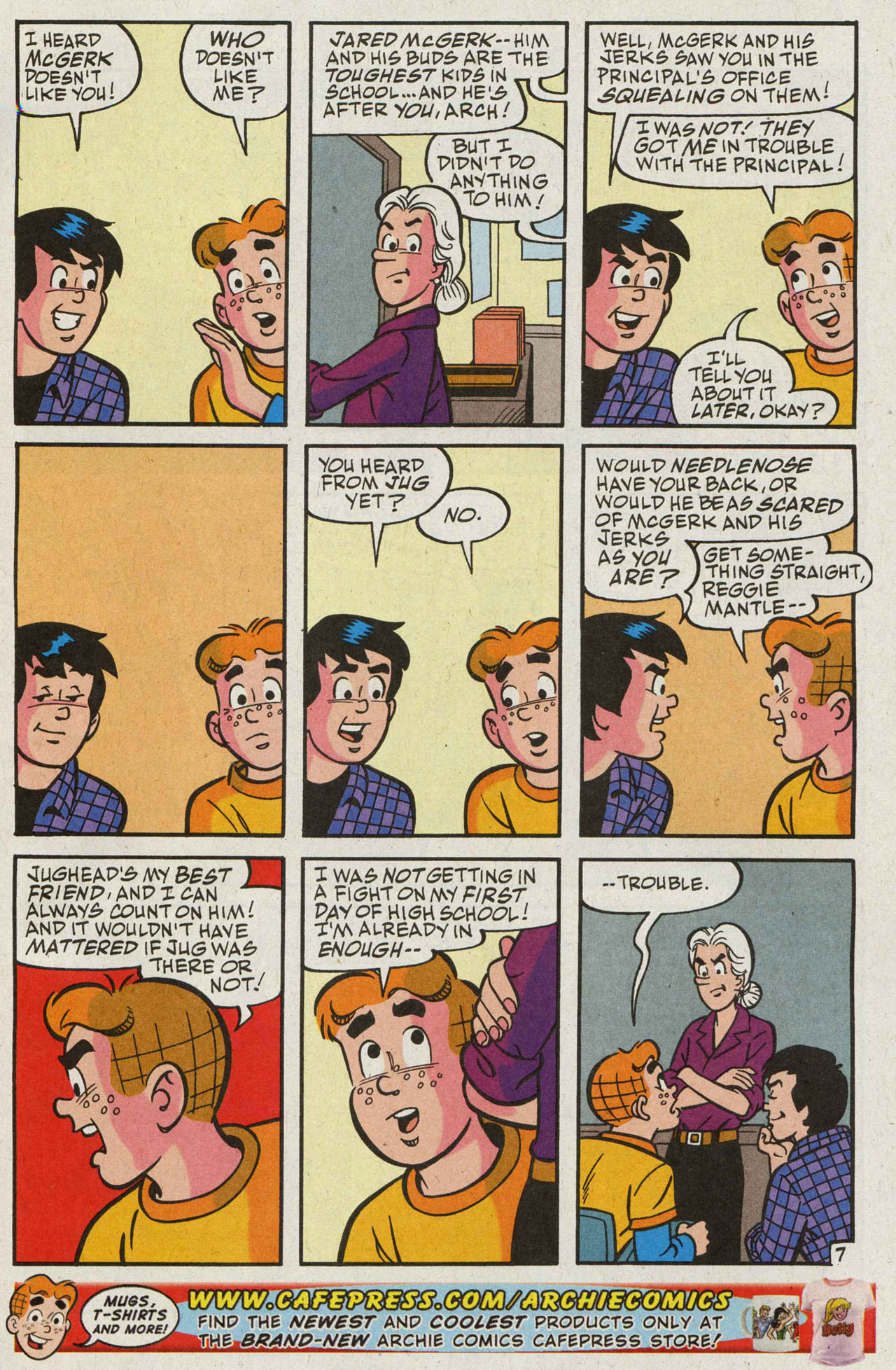 Read online Archie (1960) comic -  Issue #588 - 8