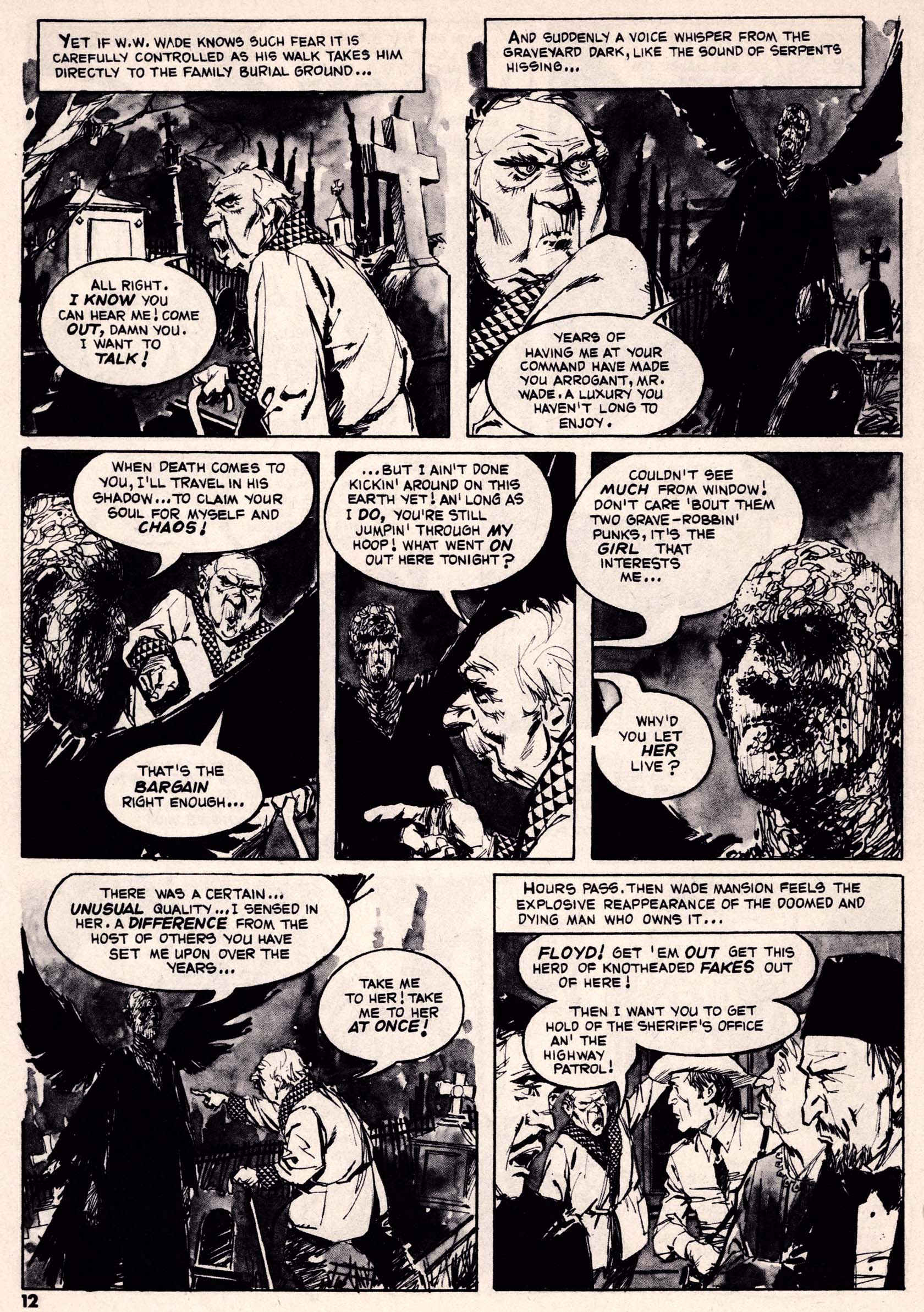 Read online Vampirella (1969) comic -  Issue #12 - 12