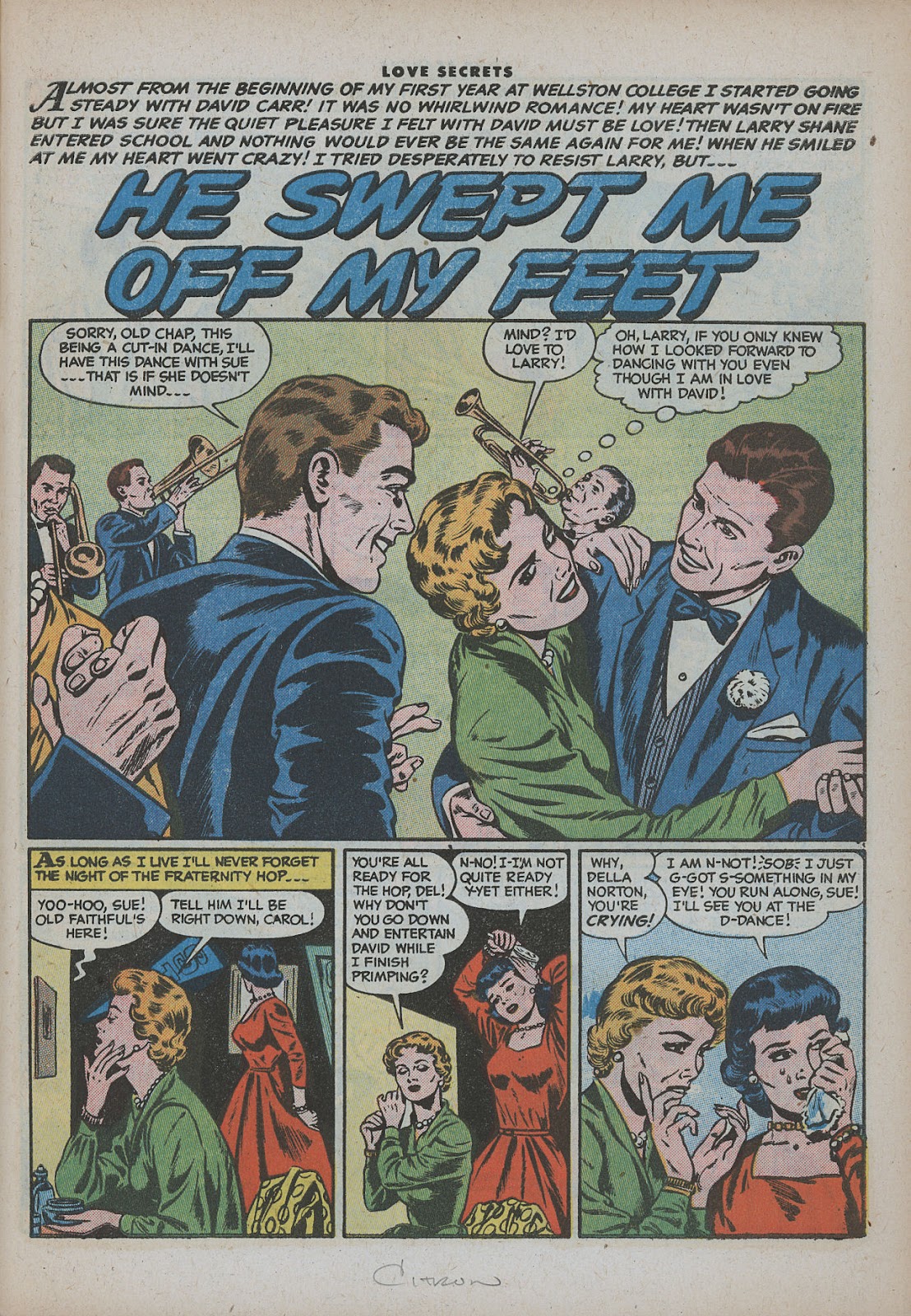 Love Secrets (1953) issue 56 - Page 27
