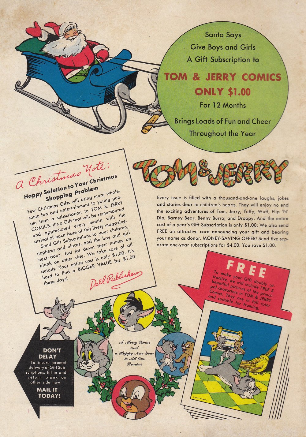 Read online Tom & Jerry Comics comic -  Issue #66 - 53