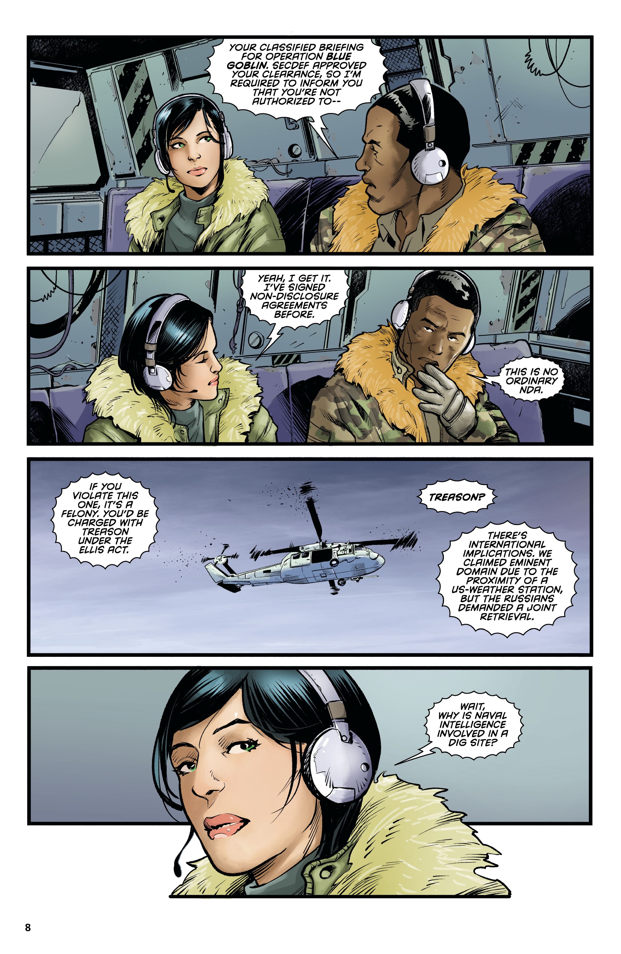 Read online Starship Down comic -  Issue # _TPB - 9