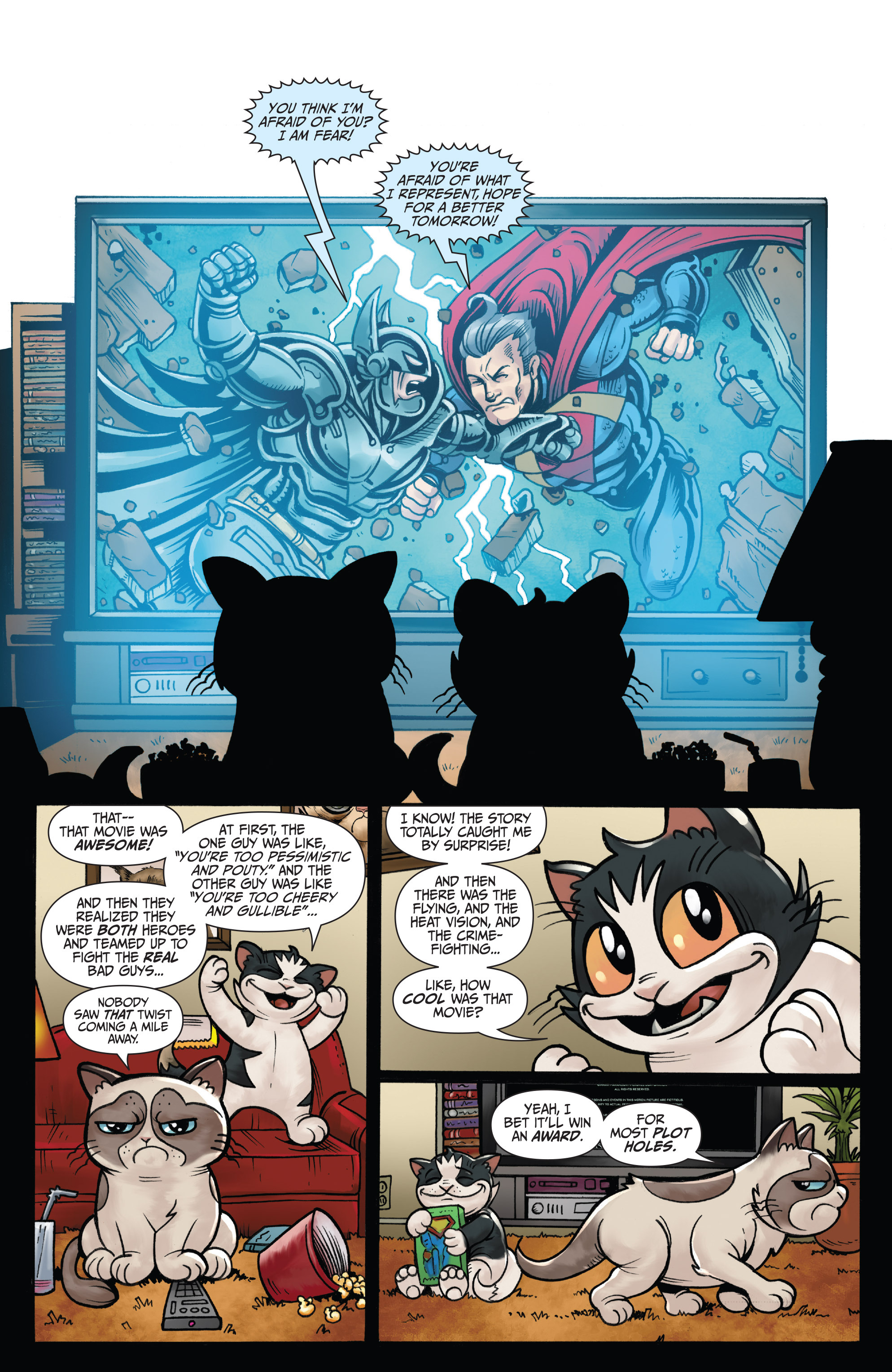 Read online Free Comic Book Day 2016 comic -  Issue # Grumpy Cat - 3