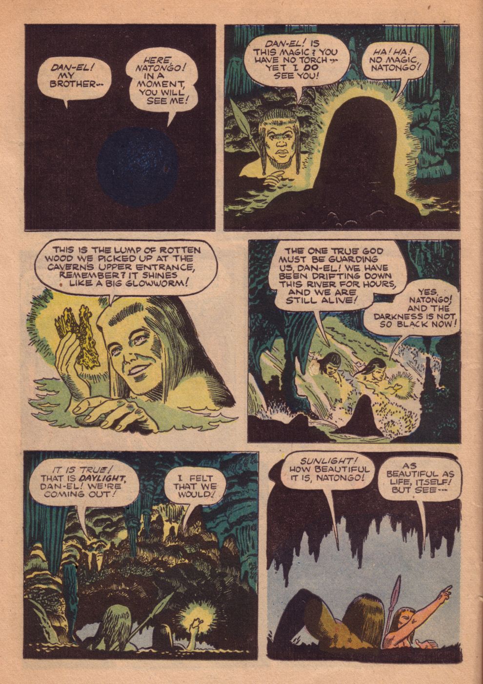 Read online Tarzan (1948) comic -  Issue #55 - 46