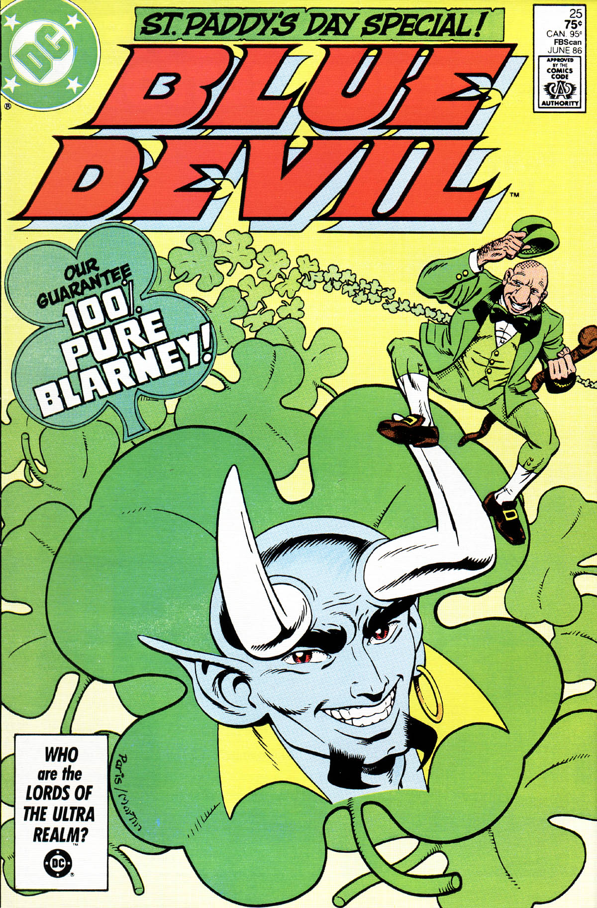 Read online Blue Devil comic -  Issue #25 - 1