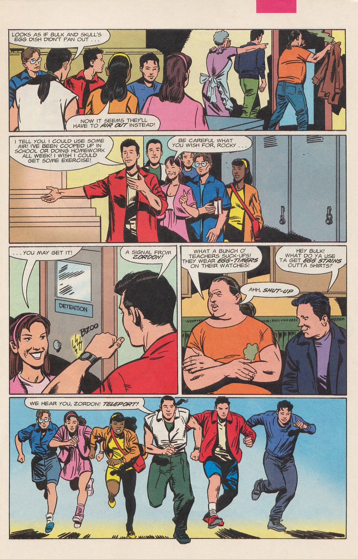 Read online Saban's Mighty Morphin Power Rangers (1995) comic -  Issue #4 - 5