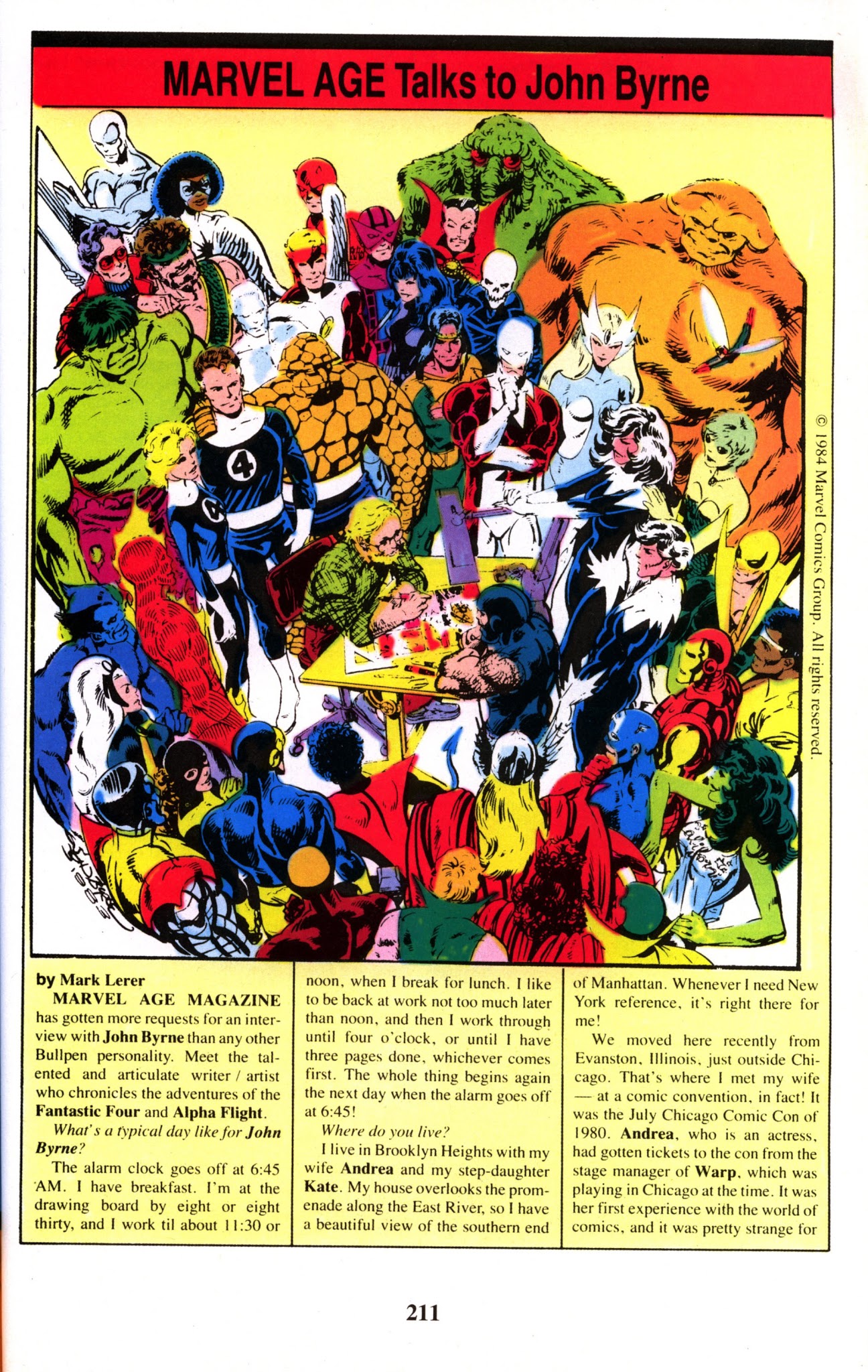 Read online Fantastic Four Visionaries: John Byrne comic -  Issue # TPB 8 - 211