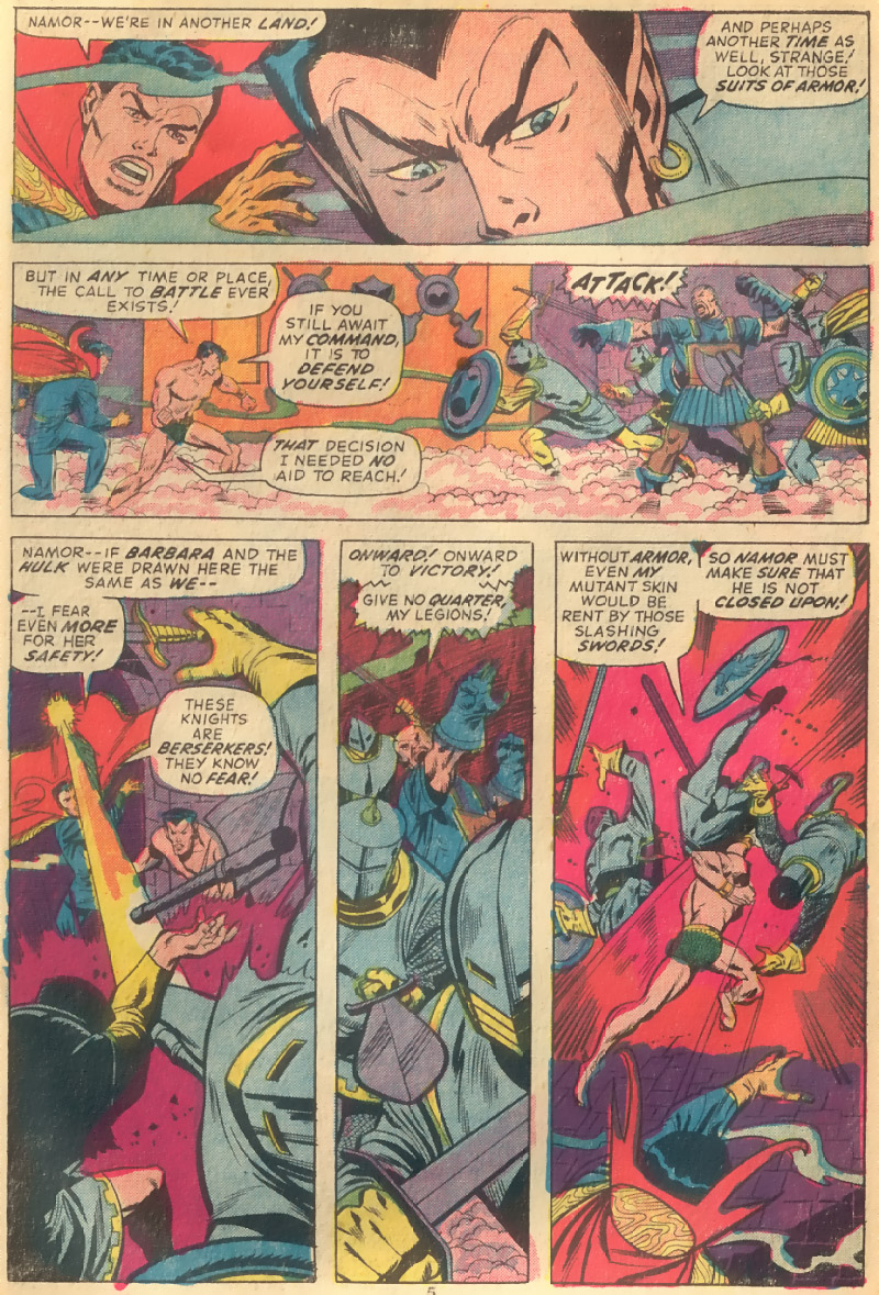 Read online The Defenders (1972) comic -  Issue #4 - 5