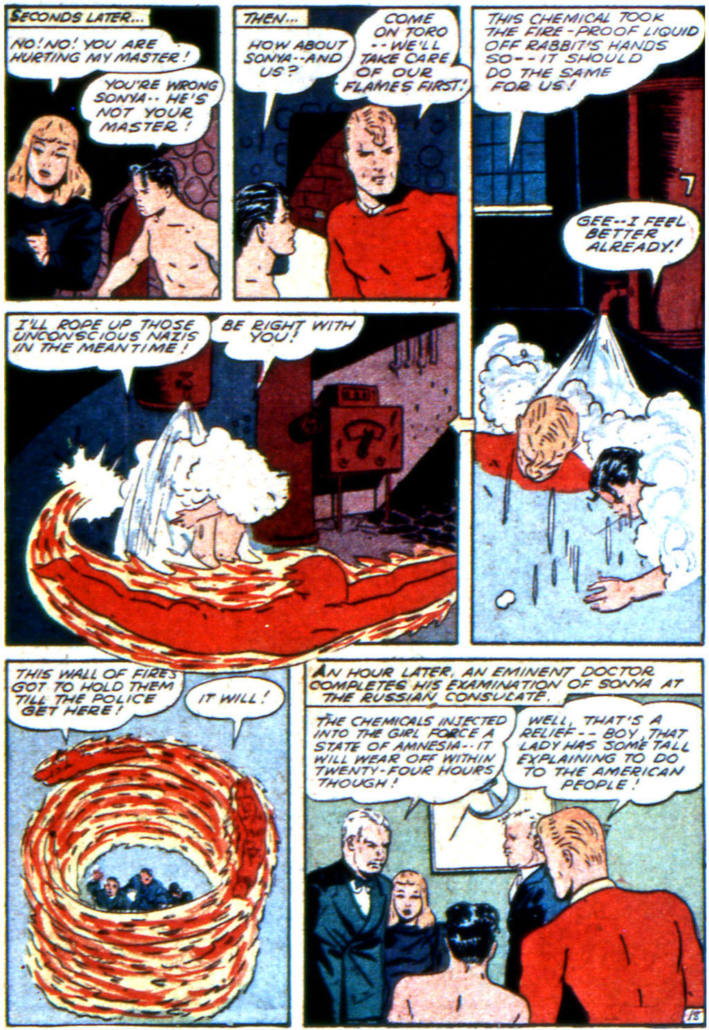 Read online The Human Torch (1940) comic -  Issue #12 - 39