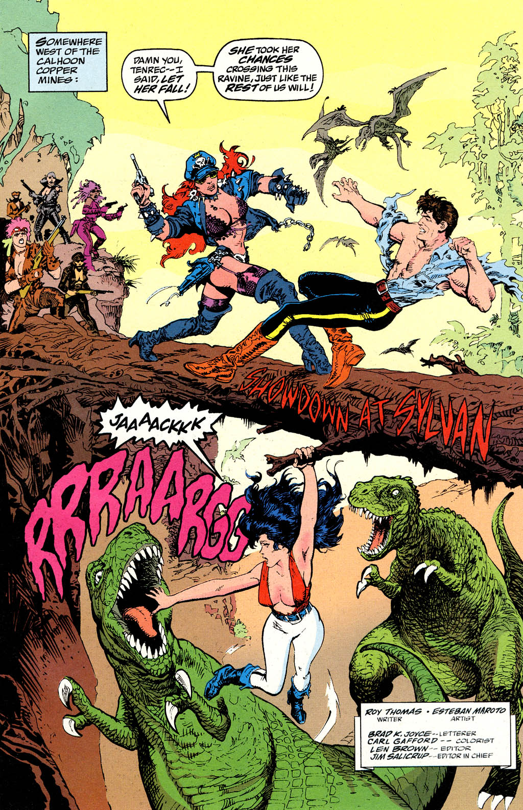 Read online Cadillacs and Dinosaurs comic -  Issue #9 - 3