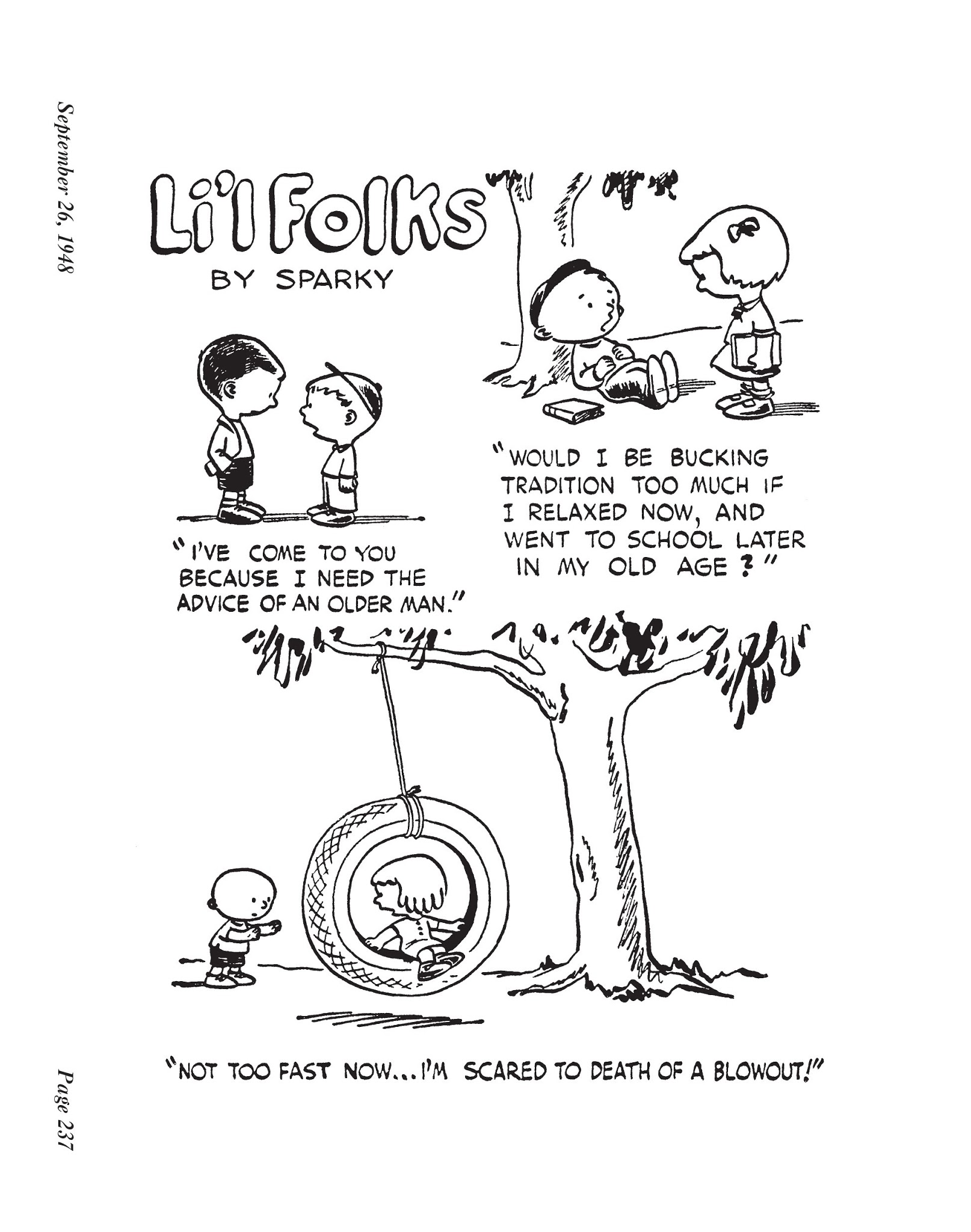 Read online The Complete Peanuts comic -  Issue # TPB 25 - 246